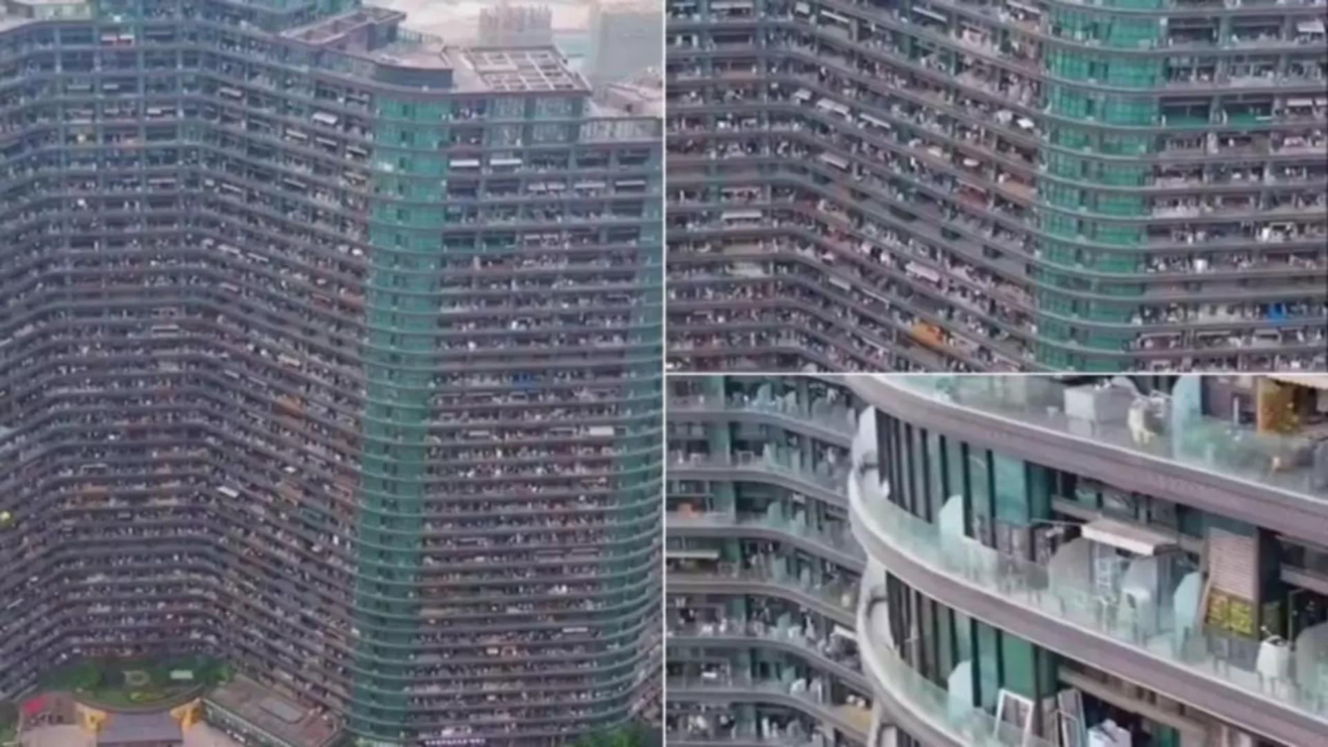 Blocul cu 20.000 de locuitori.