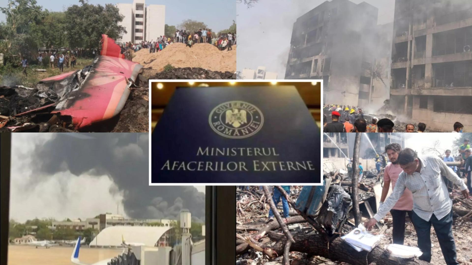 MAE, anunț de ultimă oră despre tragedia aviatică din India. FOTO: Profimedia
