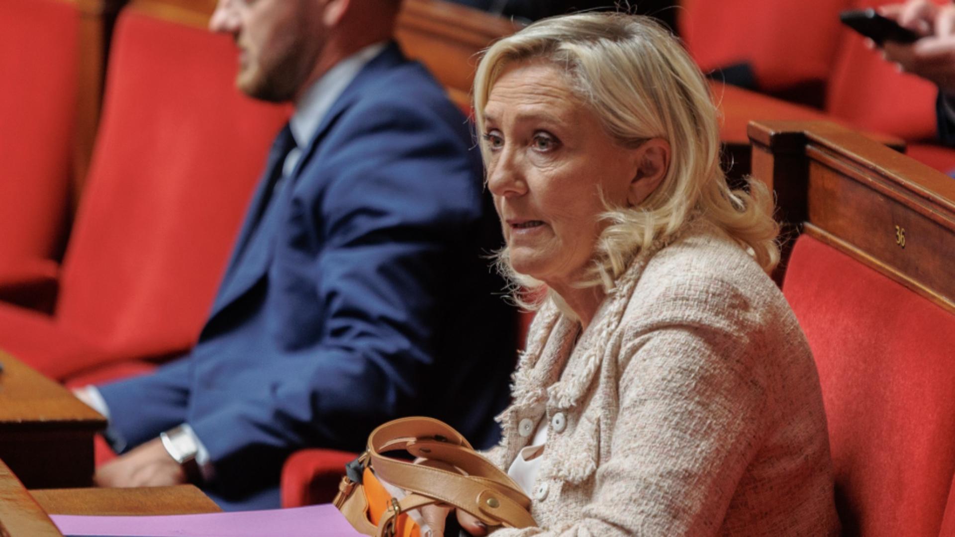 Marine le Pen a refuzat ajutorul lui Donald Trump. Foto/Profimedia