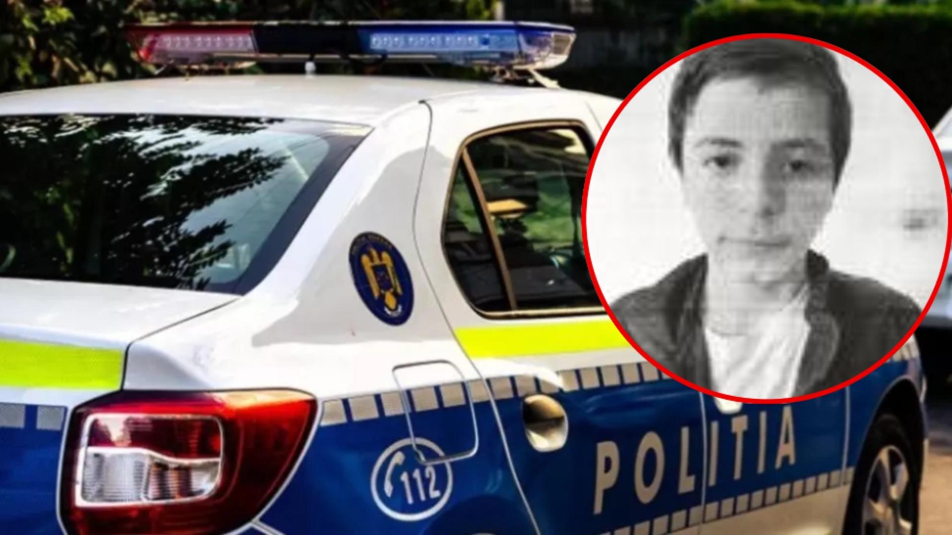 Polițiștii caută un minor dispărut dintr-un centru social 