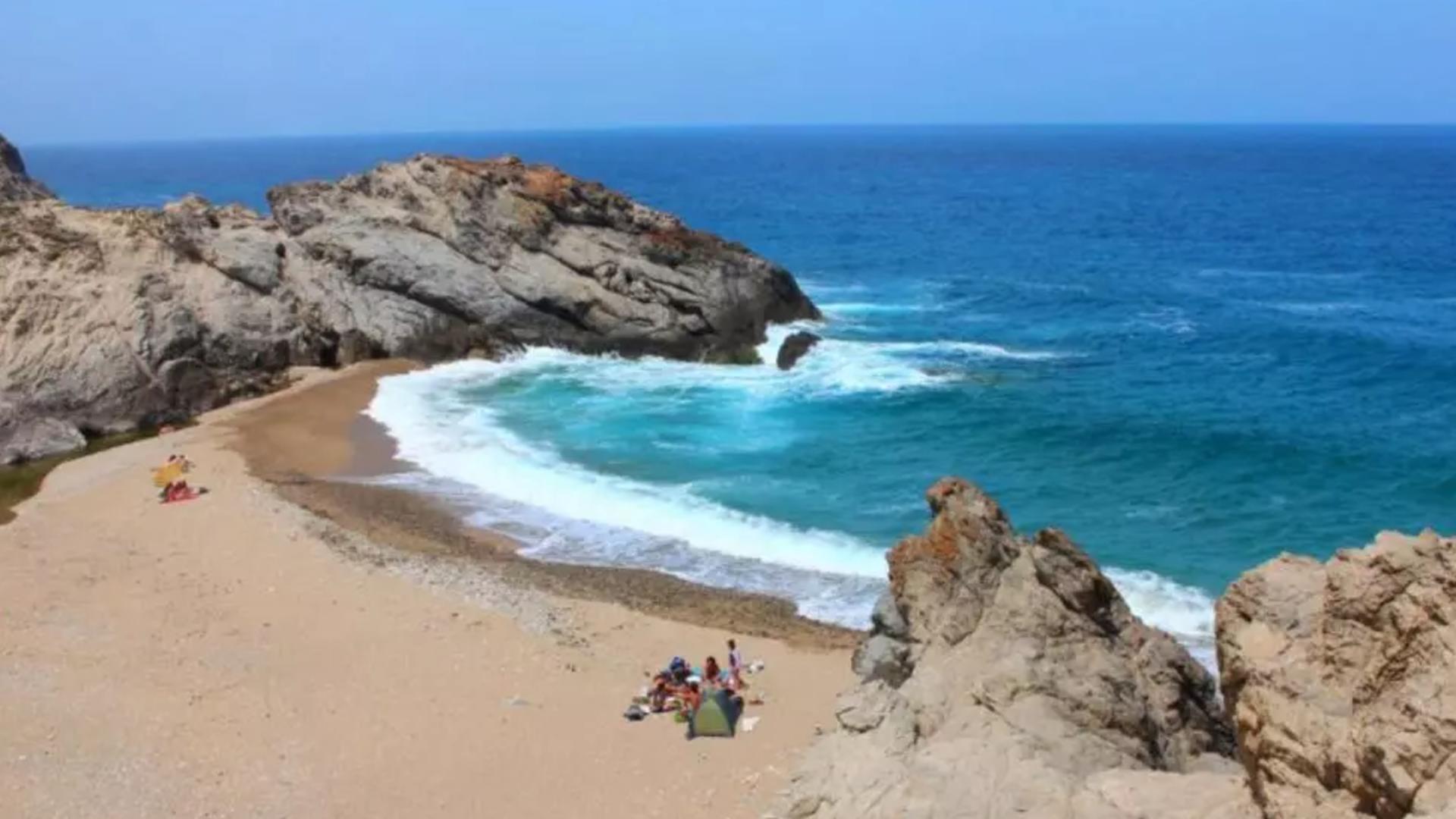 Cea mai periculoasă plajă din Grecia. 