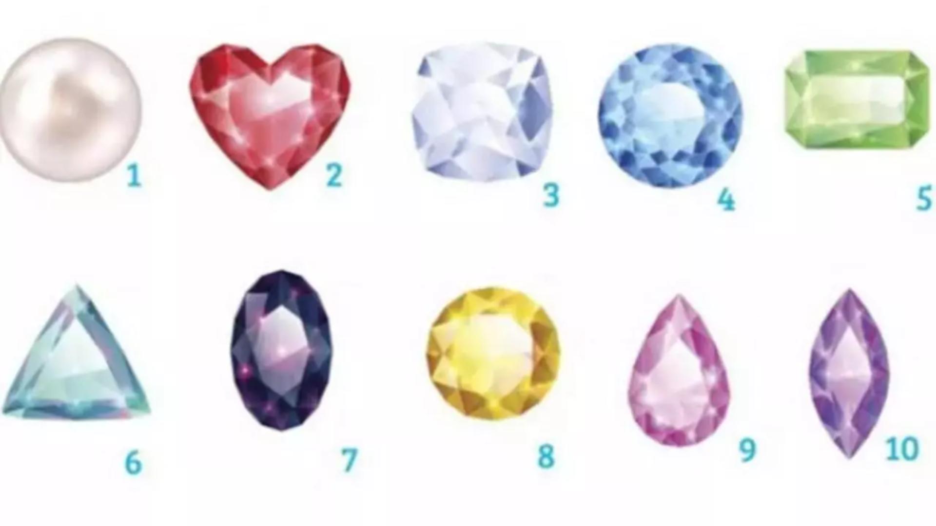 Testul pietrelor prețioase.