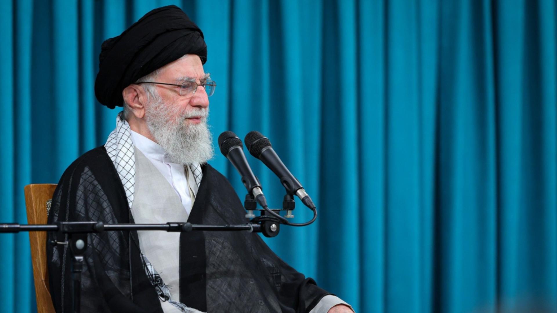 Liderul iranian, acuzat că propovăduiește terorismul și dezbinarea (Profimedia)