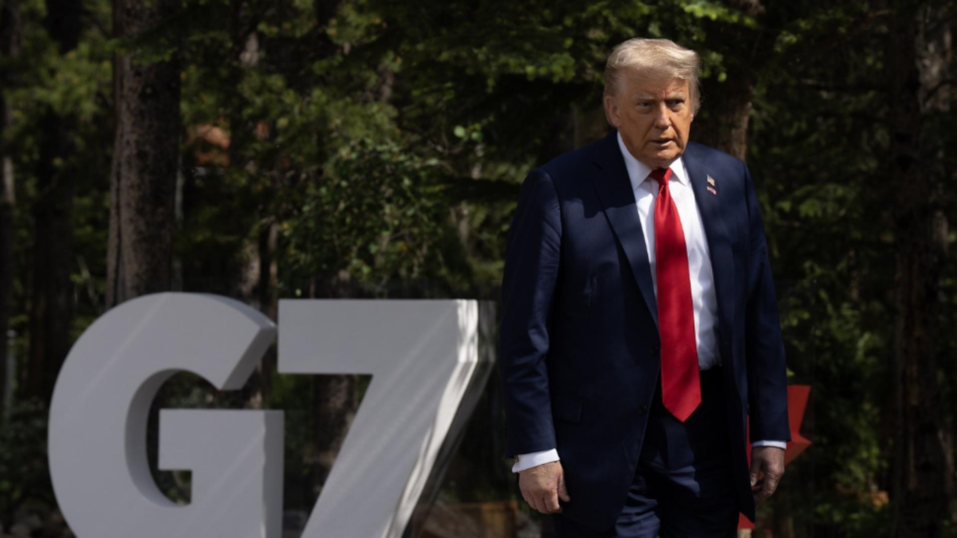 Trump a avut și în trecut o relație tensionată cu liderii G7 (Profimedia)