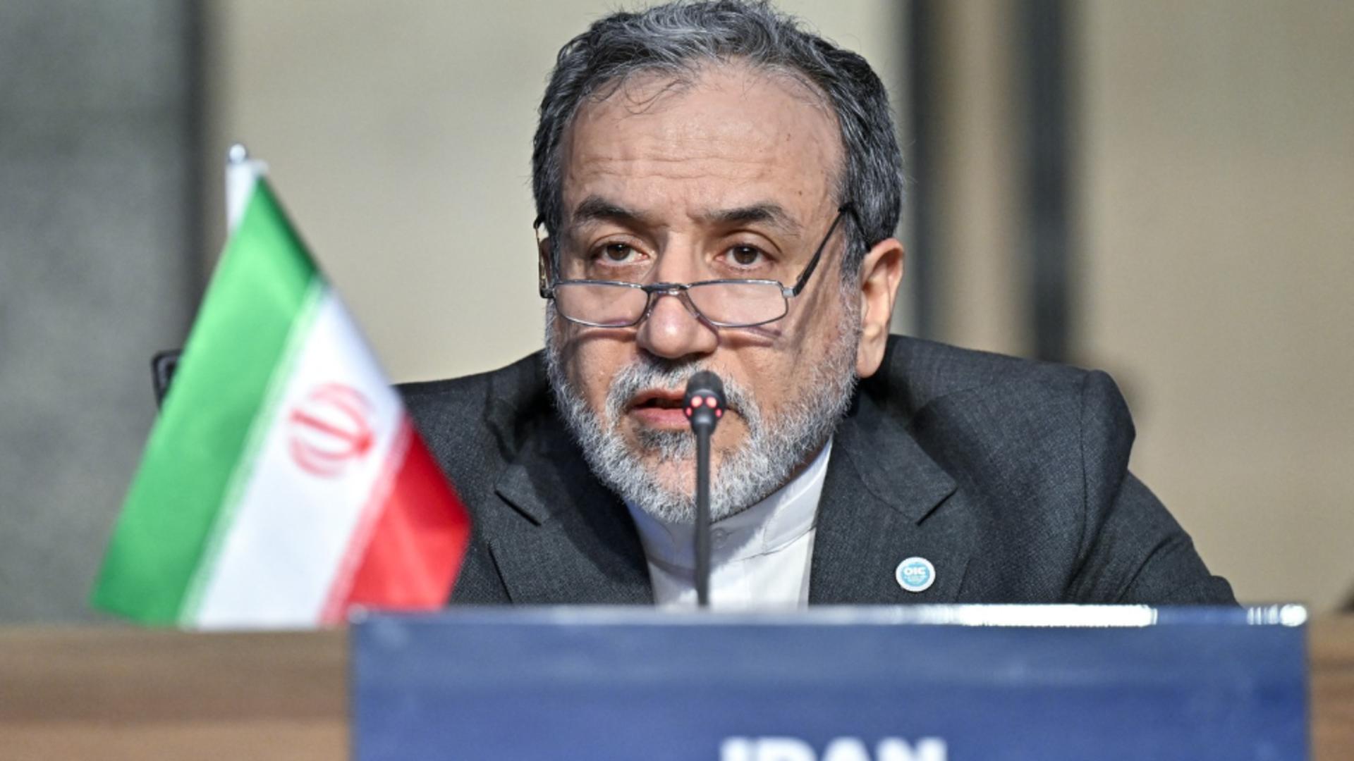Șeful diplomației iraniene, Abbas Araghchi. Foto: Profimedia
