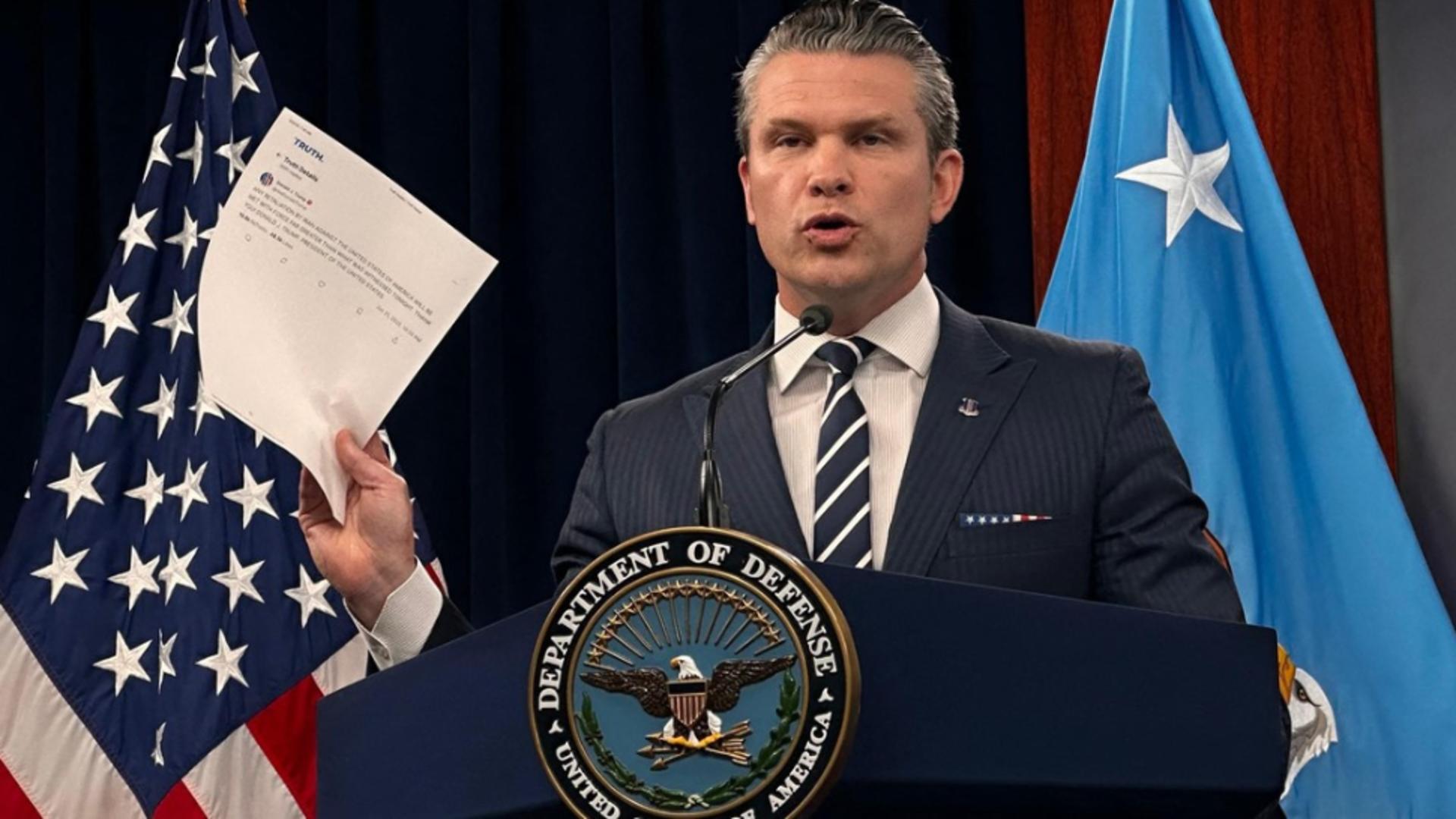 Pete Hegseth. Foto: Profimedia