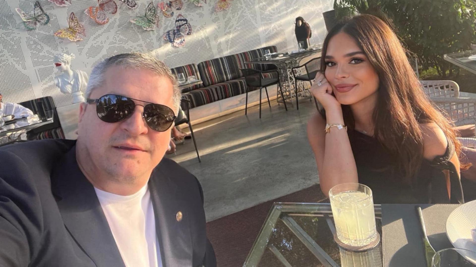 Radu Cristescu alături de fiica sa, Tamila. Foto/FB