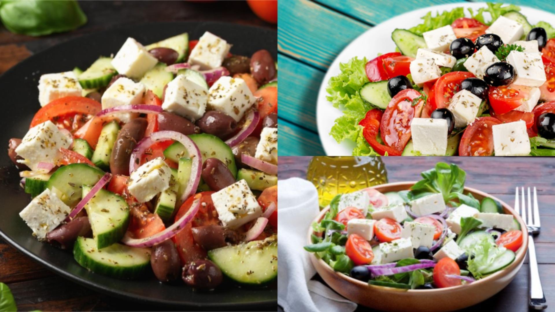 Ingredientele care nu au ce să caute în salata grecească