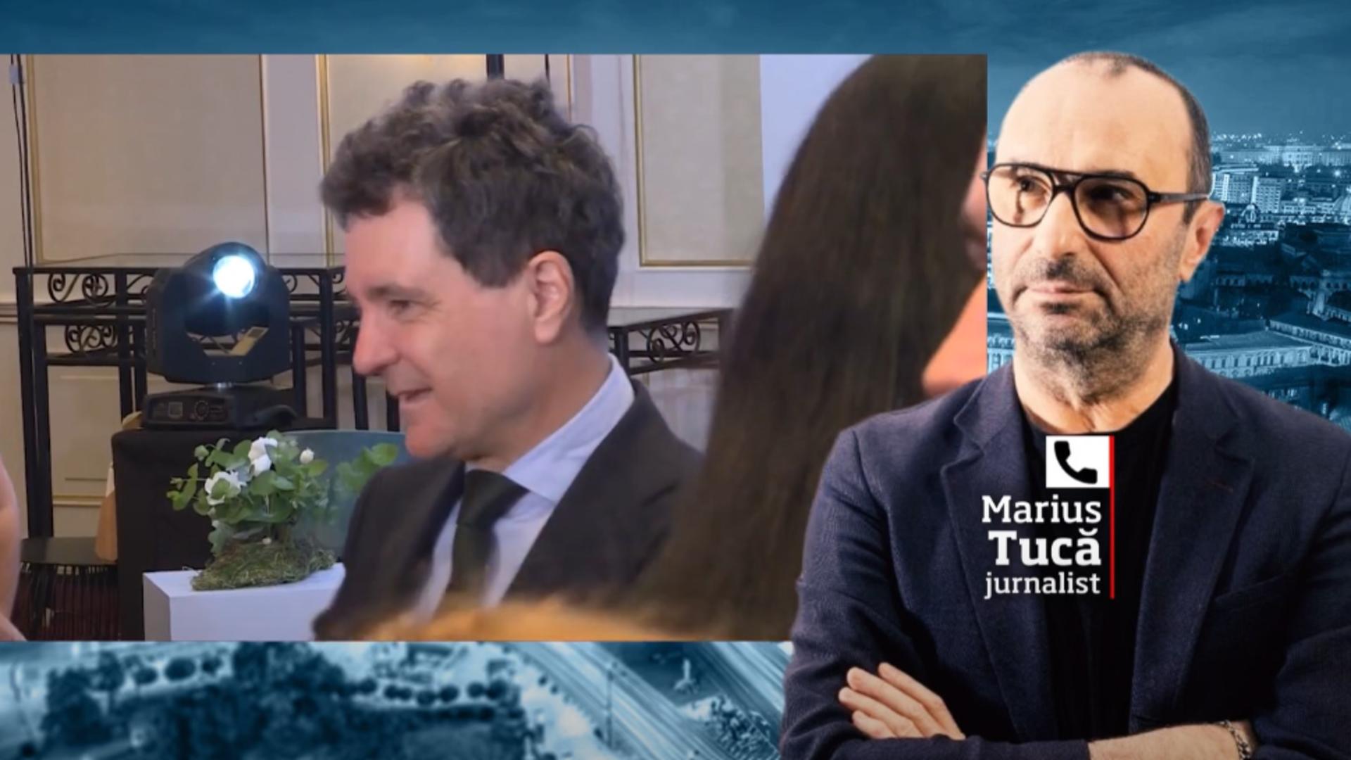 Tucă este de părere că Nicușor Dan ar fi direct interesat de plecarea lui Bolojan