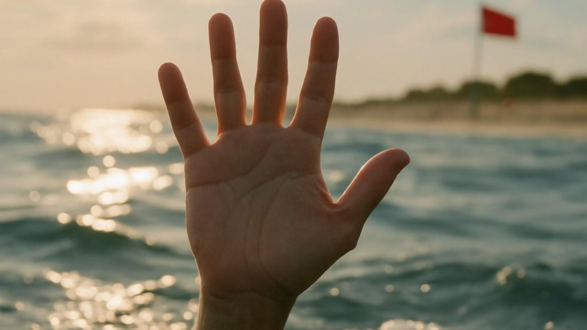 Două persoane, scoase din valurile mării, la Techirghiol: una dintre ele a decedat