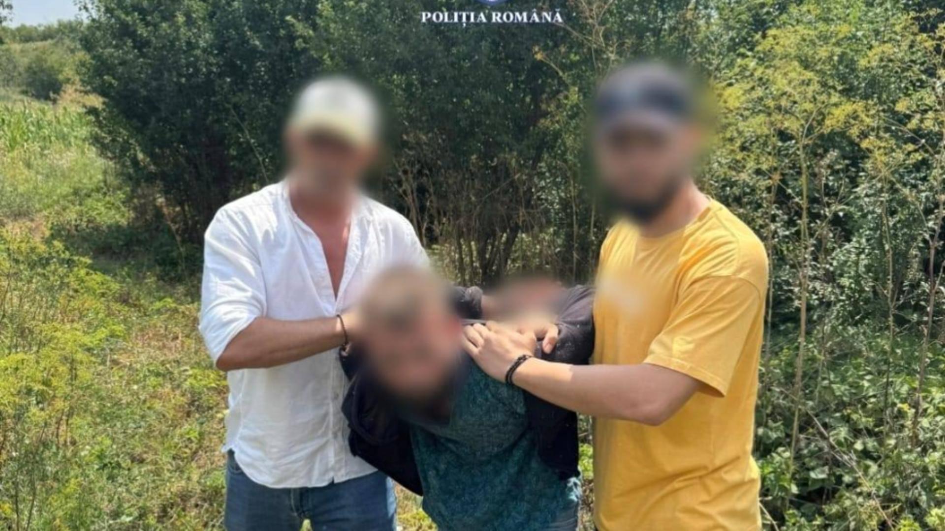 Evadatul din Penitenciarul Giurgiu, prins în aceeași localitate în care fusese lăsat în permisie