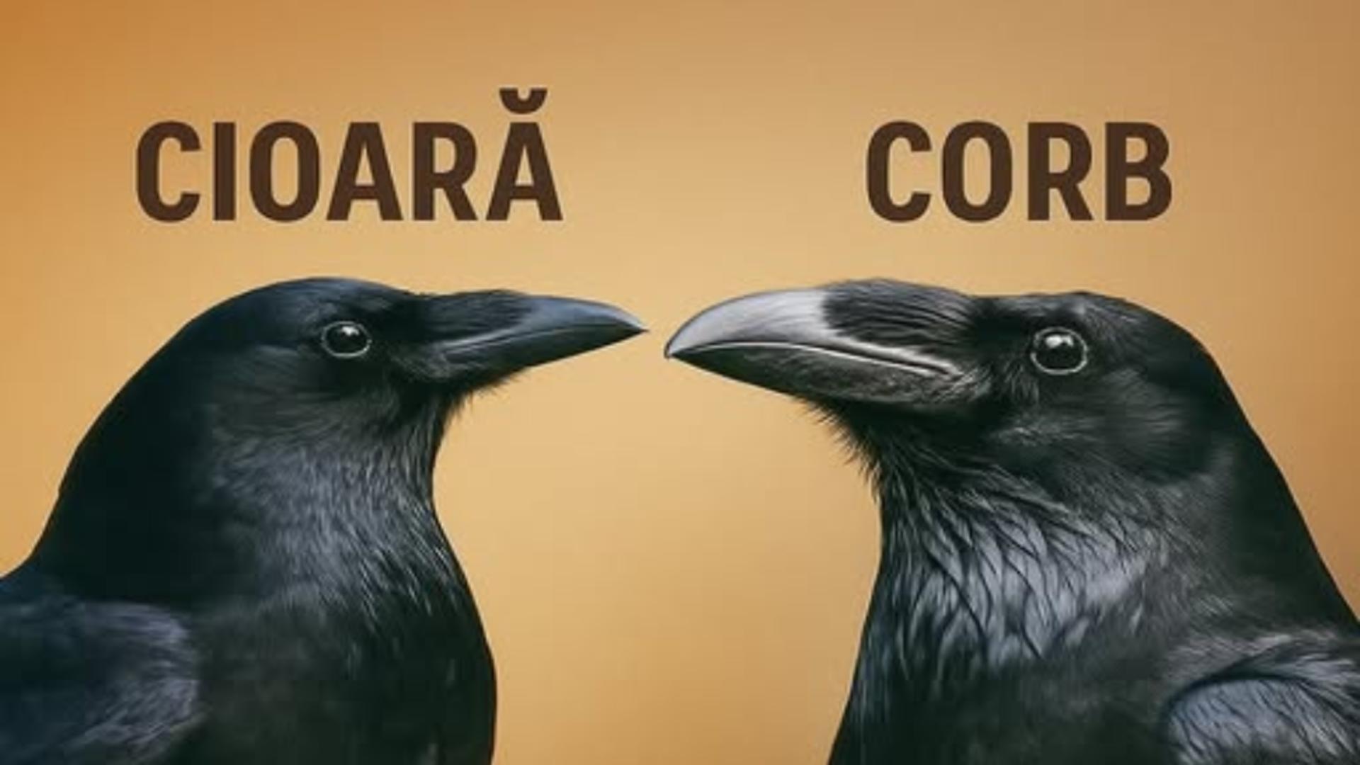 Inteligența este trăsătura comuncă a celor 2 păsăari