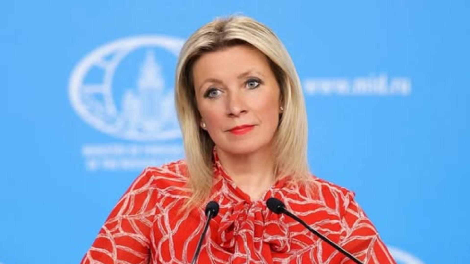 Schimb de replici dur între Moscova și Chișinău. Zaharova: Responsabilitate pentru instabilitatea politică din R. Moldova îi revine Maiei Sandu și sponsorilor occidentali