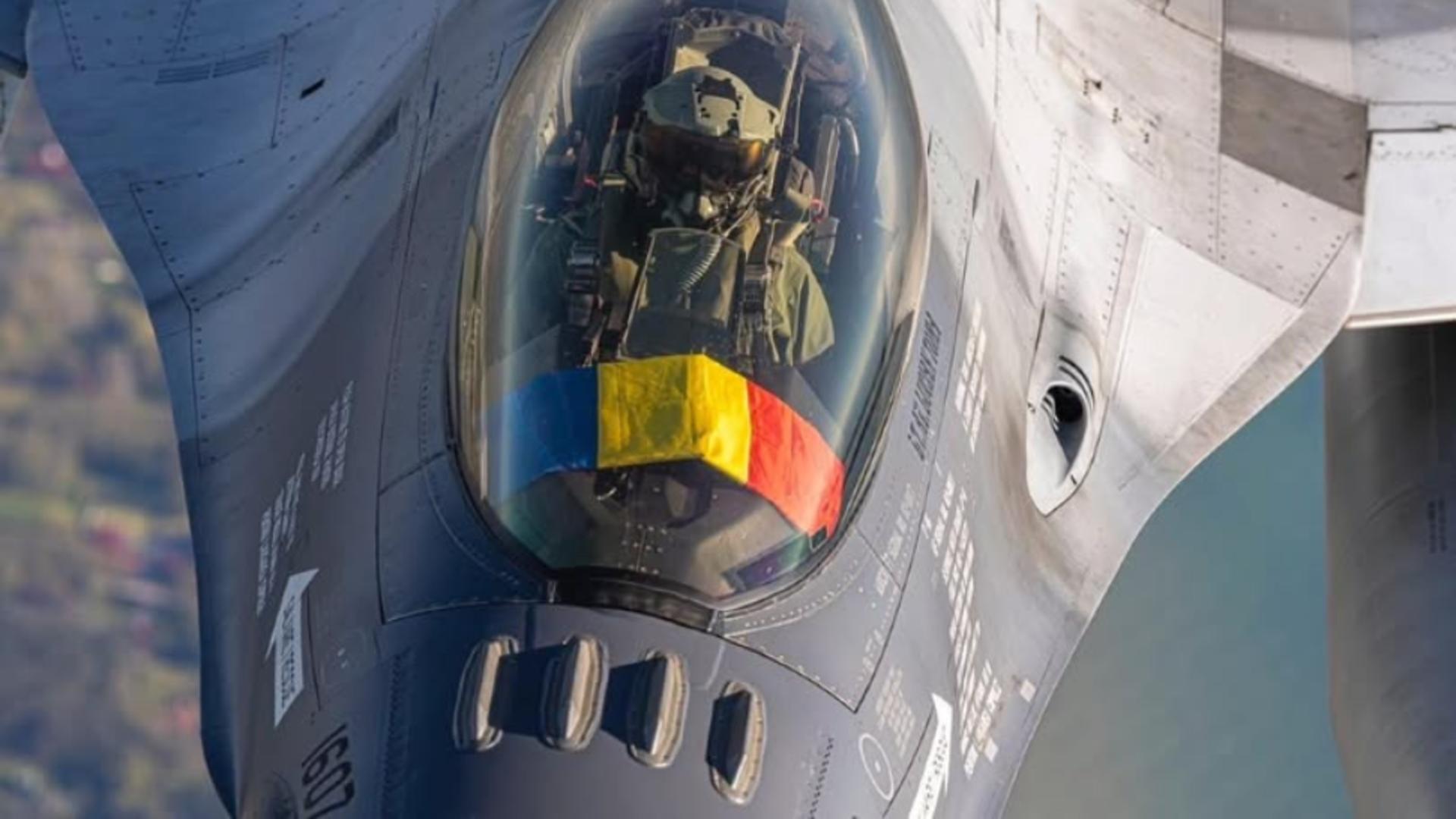 Aeronavele de luptă au aterizat, după inspectarea zonei (foto: MApN)