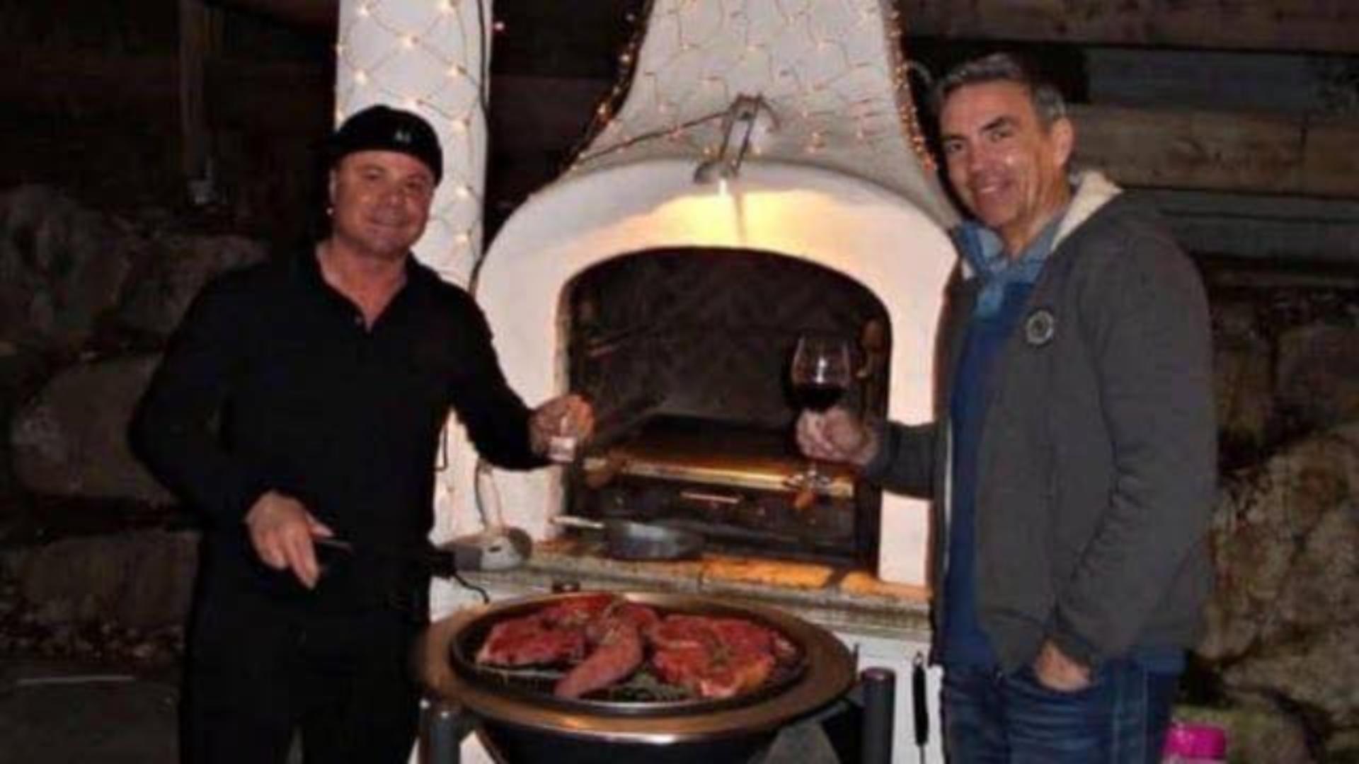 Dragoș Anastasiu și Nicu Gheară/ Foto: Facebook 