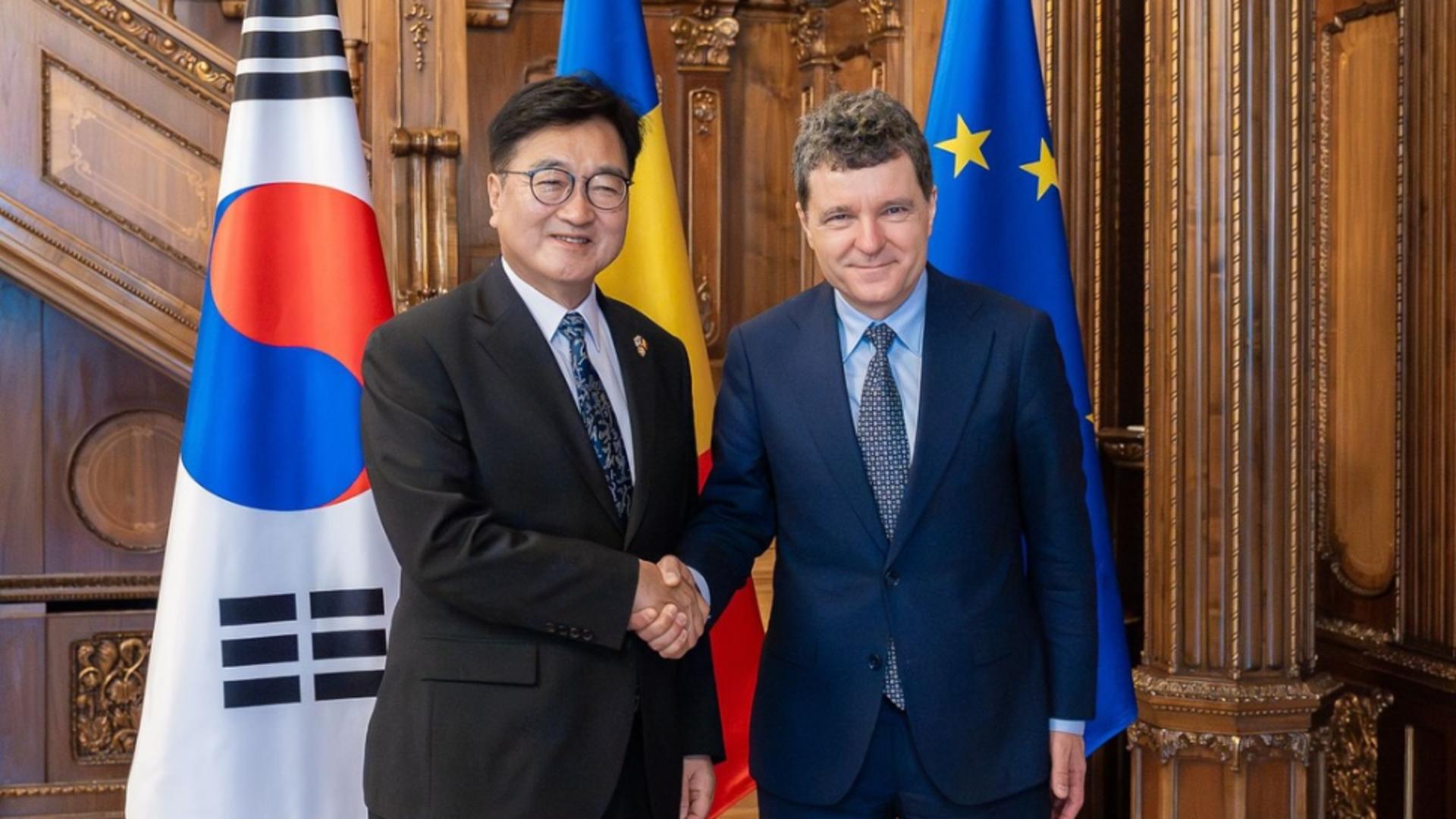 Oaspeți de seamă la Cotroceni. Foto: Facebook