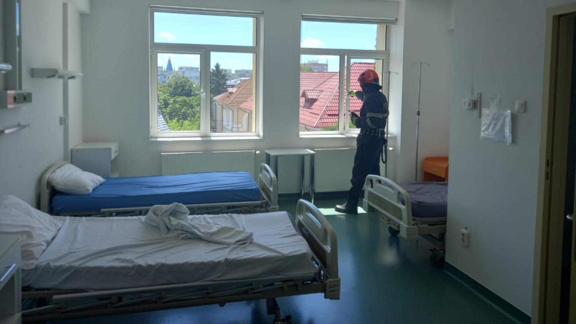 Incendiu la Maternitatea Cuza Vodă, din Iași