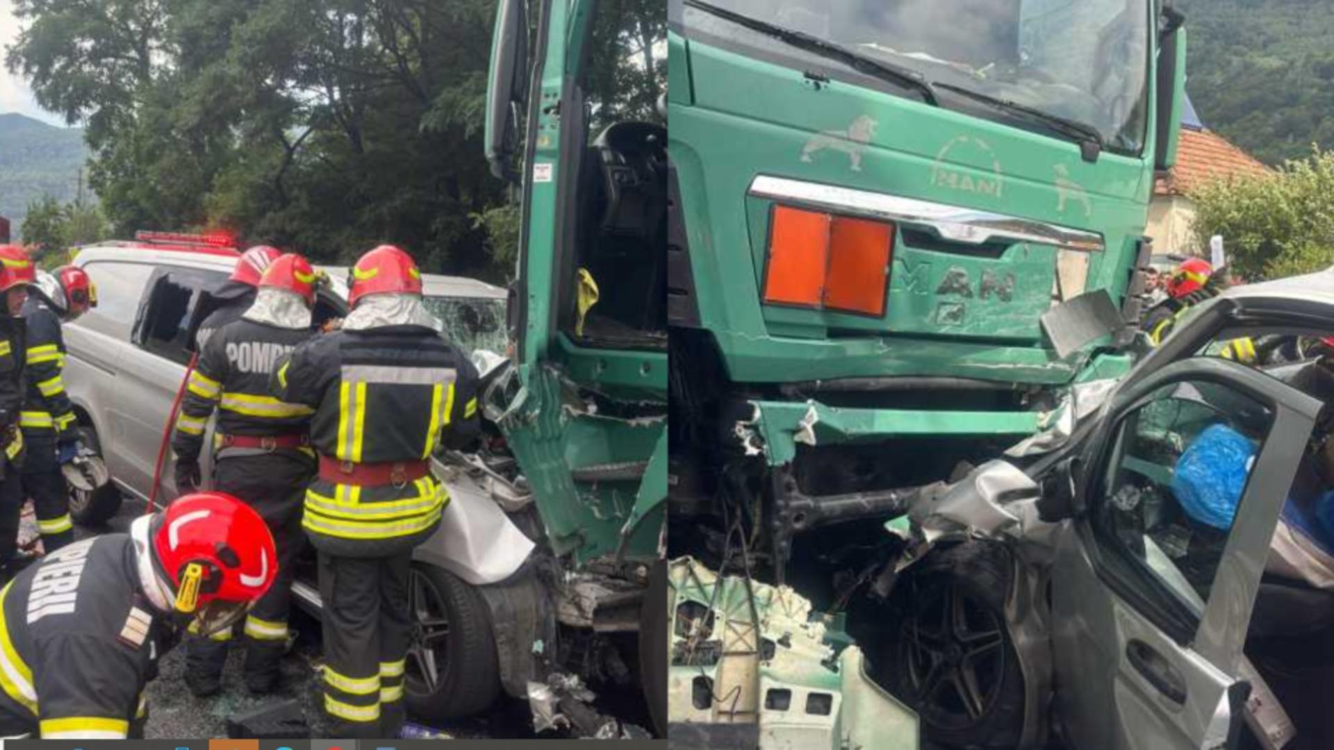 Tragedie pe Valea Oltului. FOTO: ISU Vâlcea 