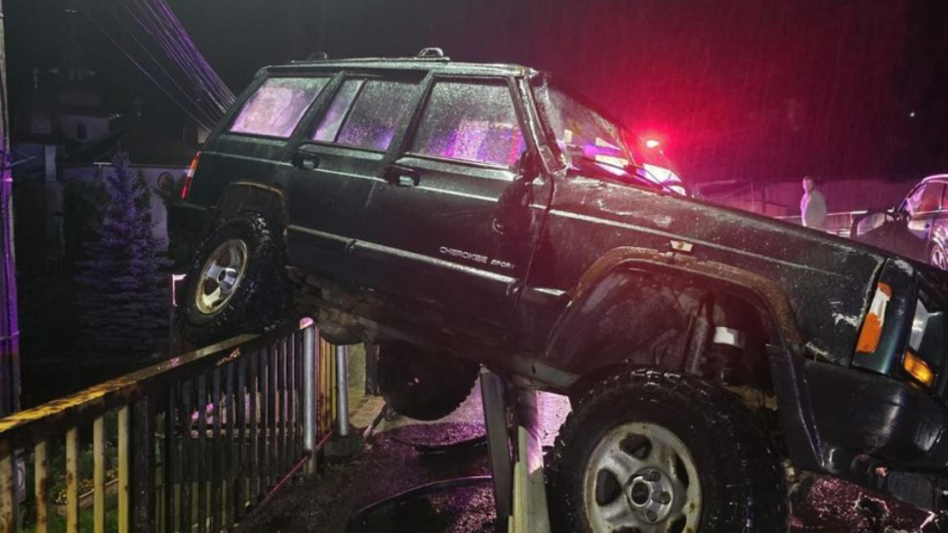 Accident grav în judeţul Bistriţa-Năsăud. FOTO: News.ro