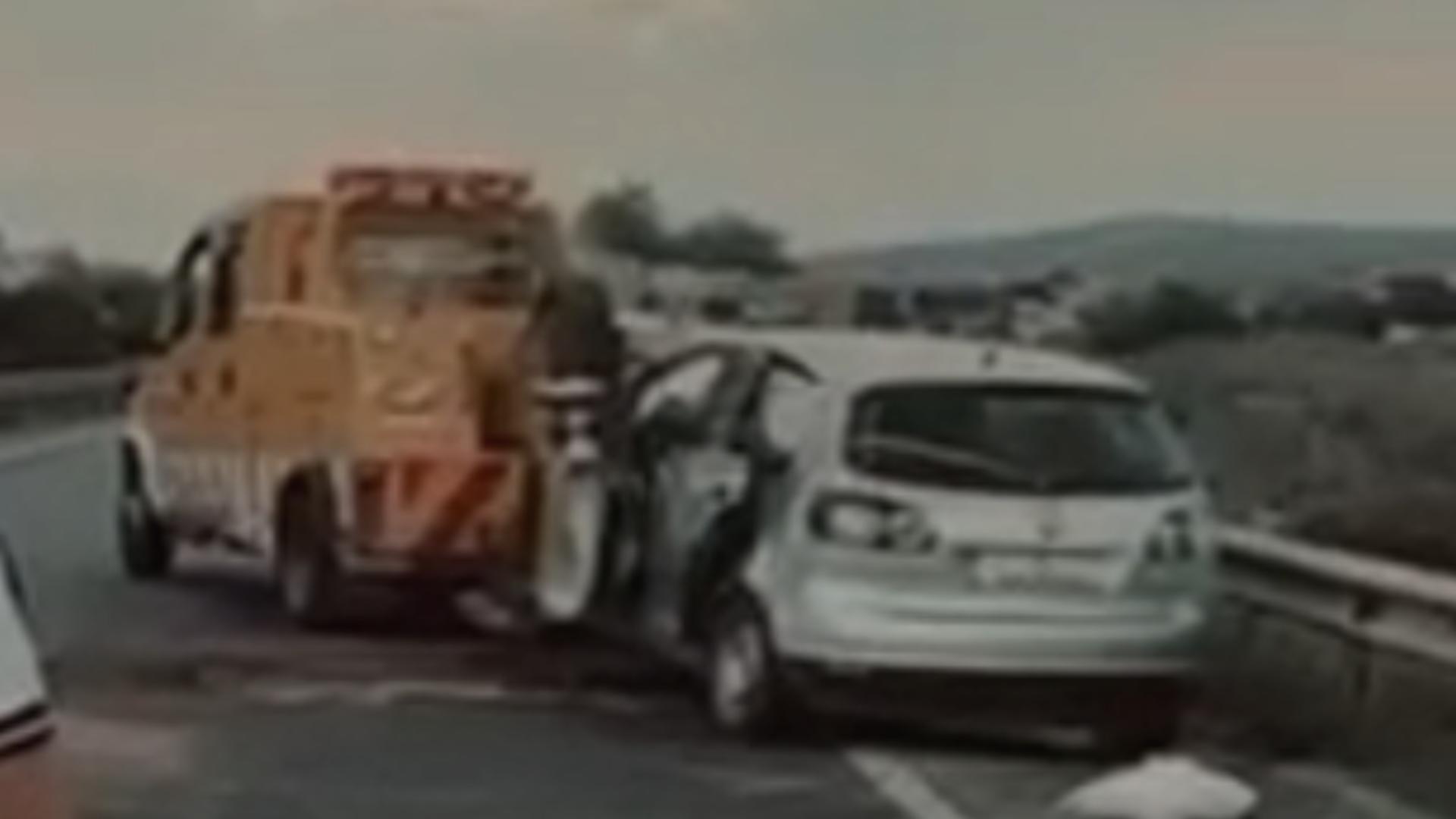 Accident grav pe centura municipiului Cluj-Napoca. FOTO: News.ro