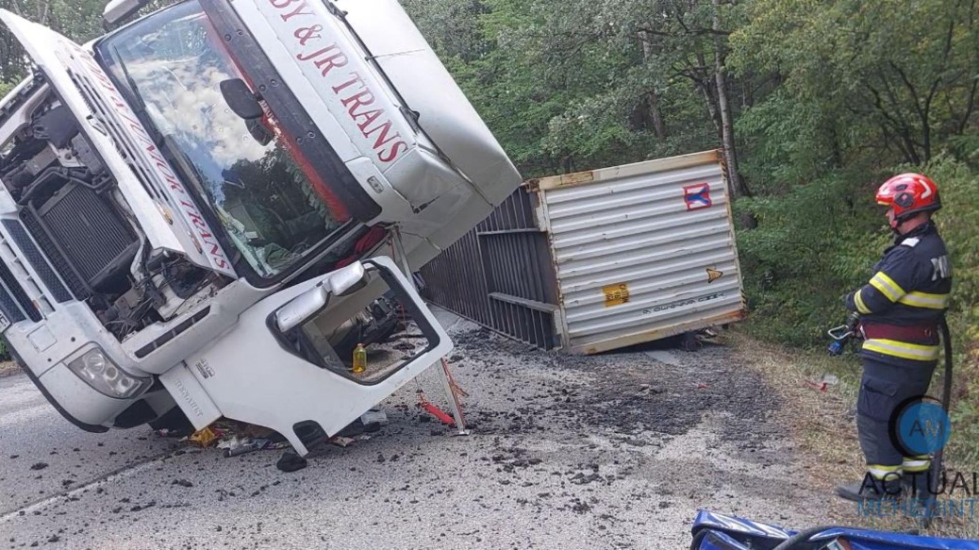 Grav accident rutier în Florești