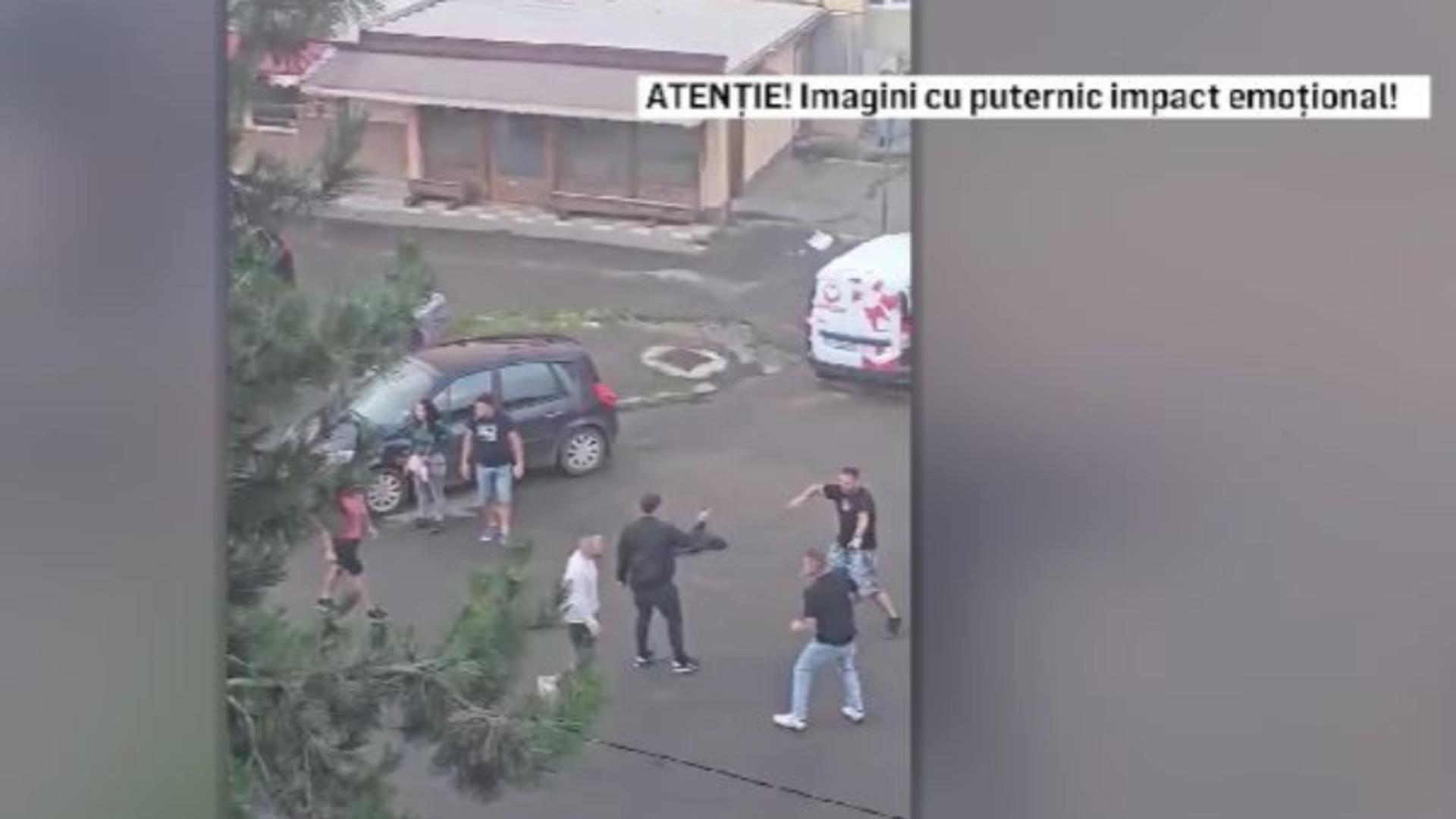 Bătaie ca în Vestul Sălbatic. Agresorii au fost reținuți