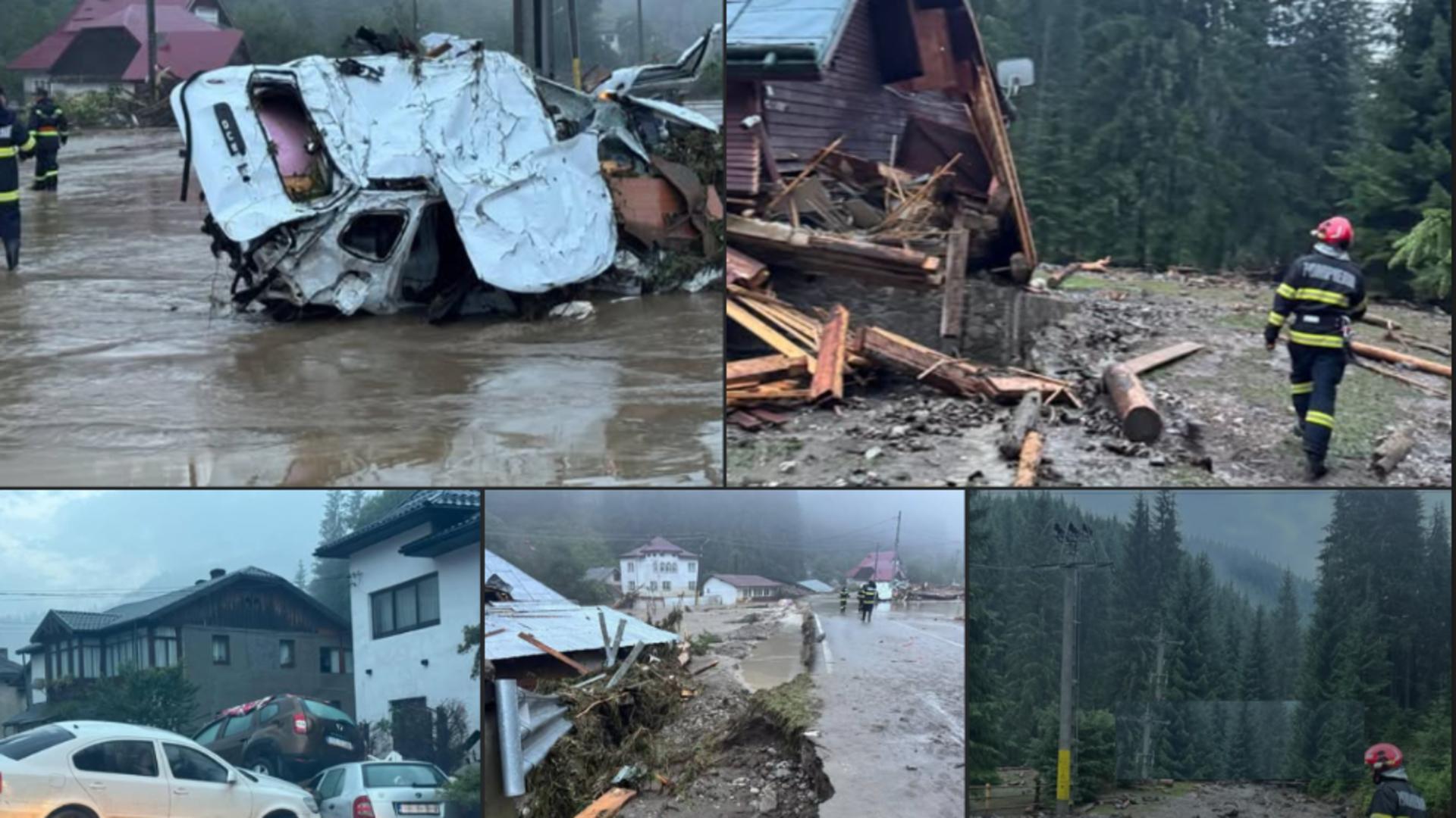 Urmările dezastrului de la Broșteni