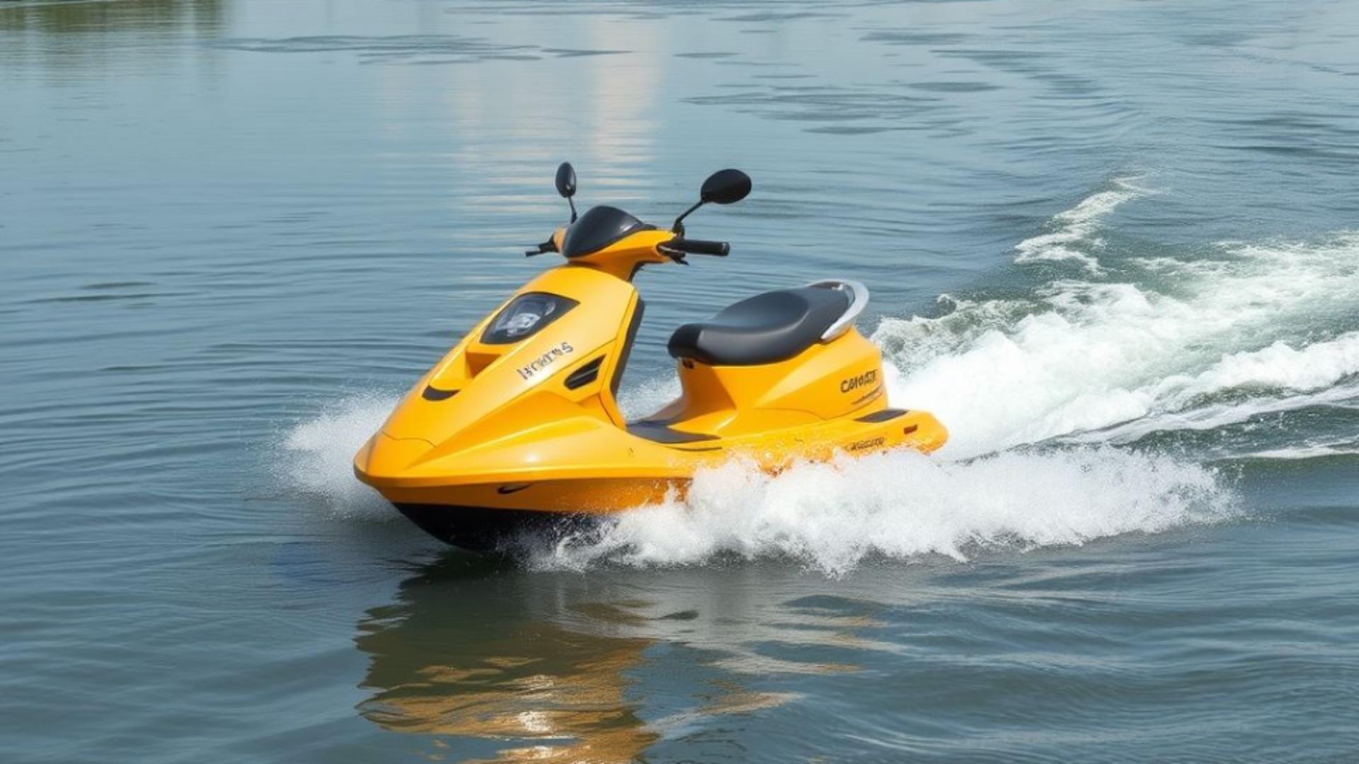 Doi copii au fost loviți de un skijet condus de un pilot beat