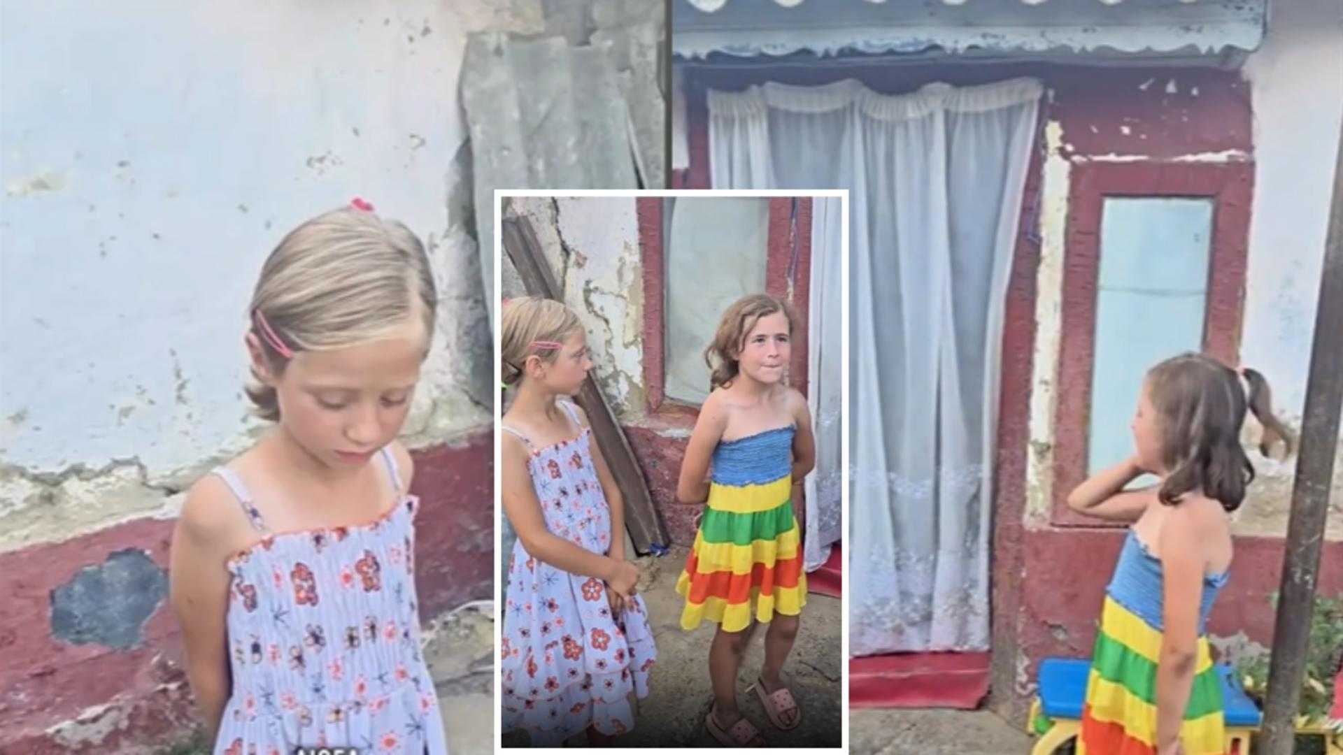 Cum trăiesc fetițele cărora le plouă în casă 