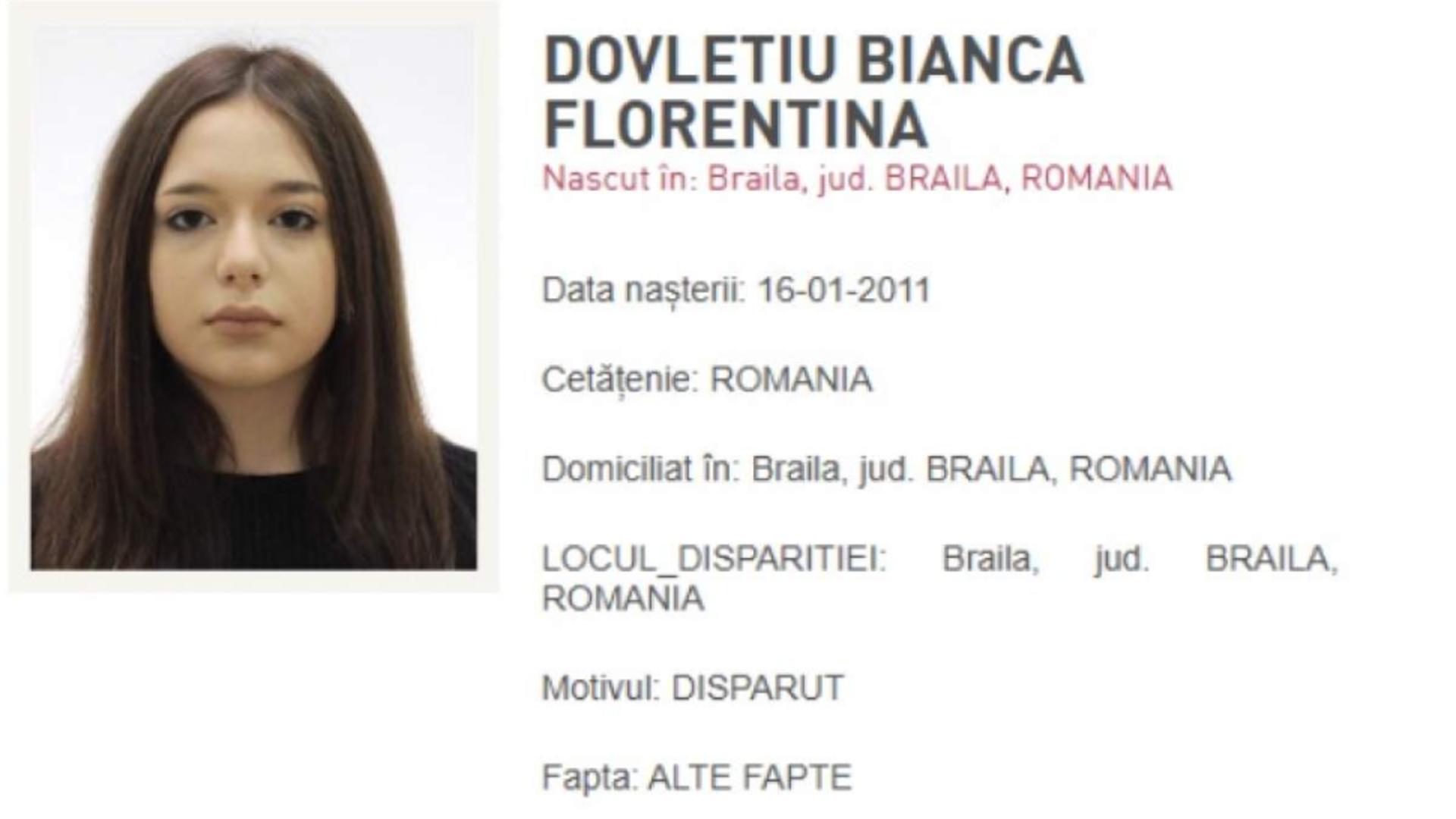 Bianca Florentina Dovletiu