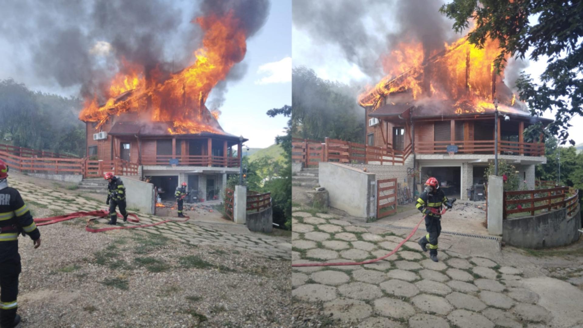 Incendiu devastator într-o stațiune plină de români. FOTO: Știri de Buzau