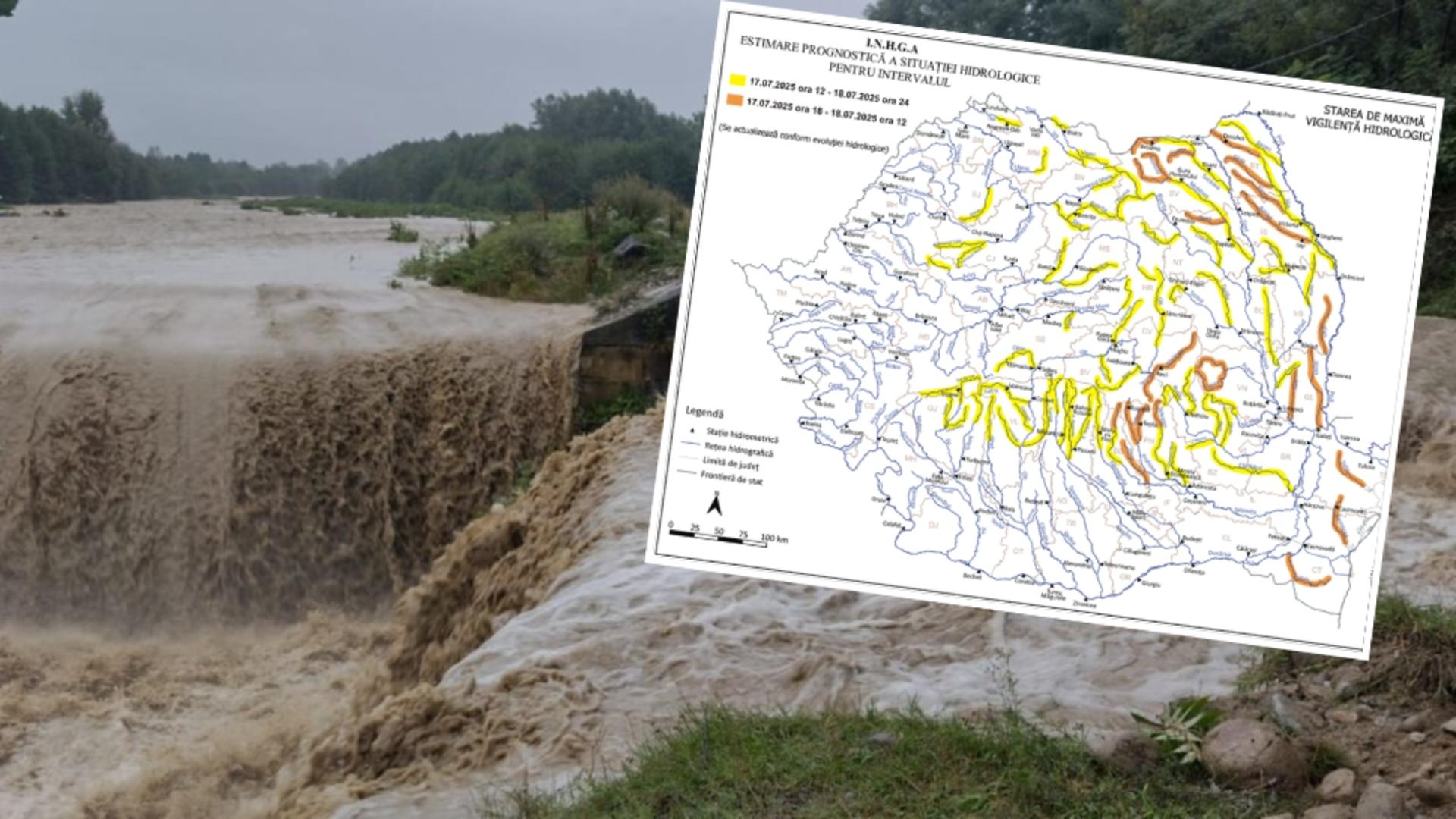 Alertă hidrologică!