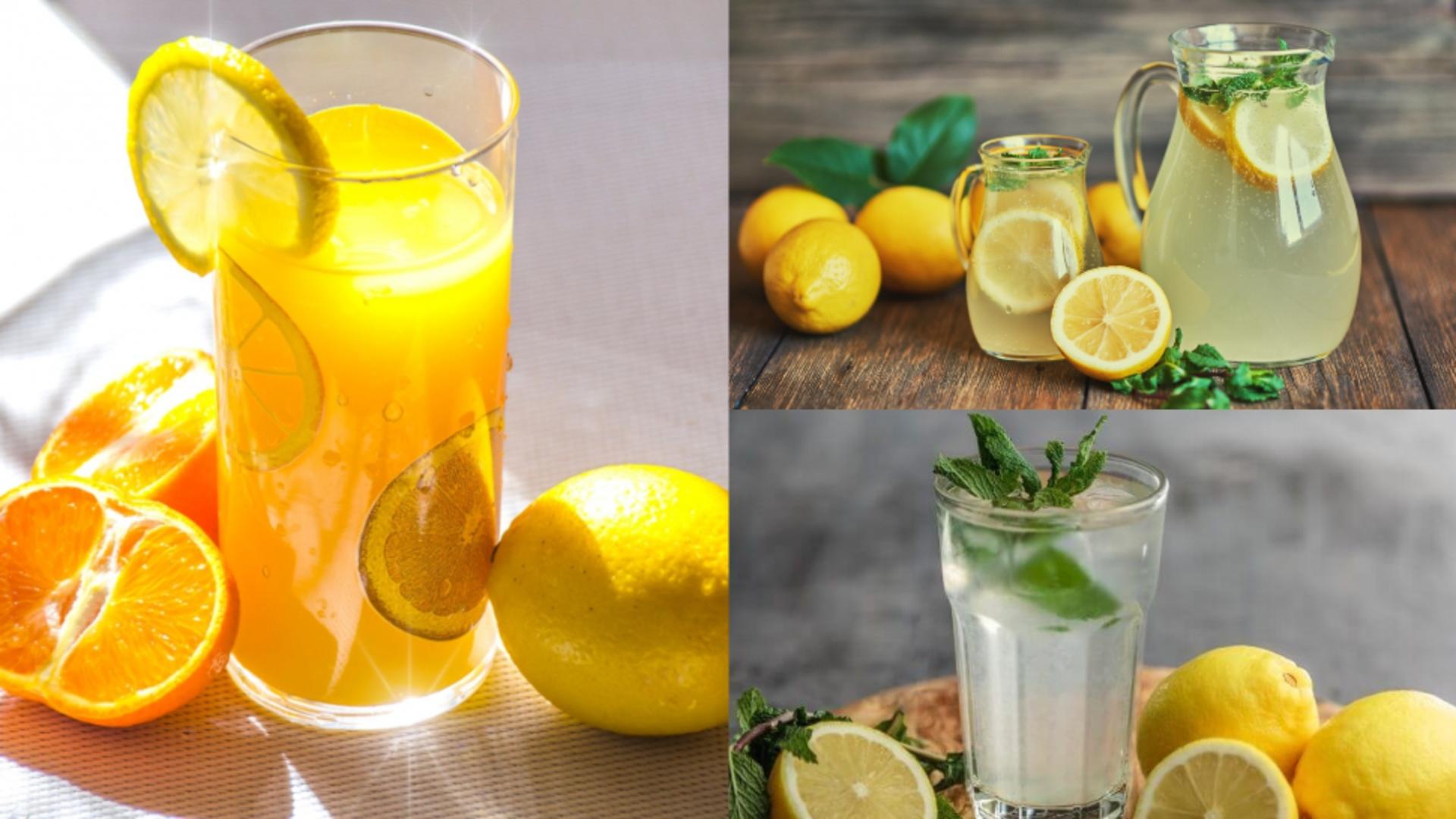 Limonadă cu lămâi și portocale
