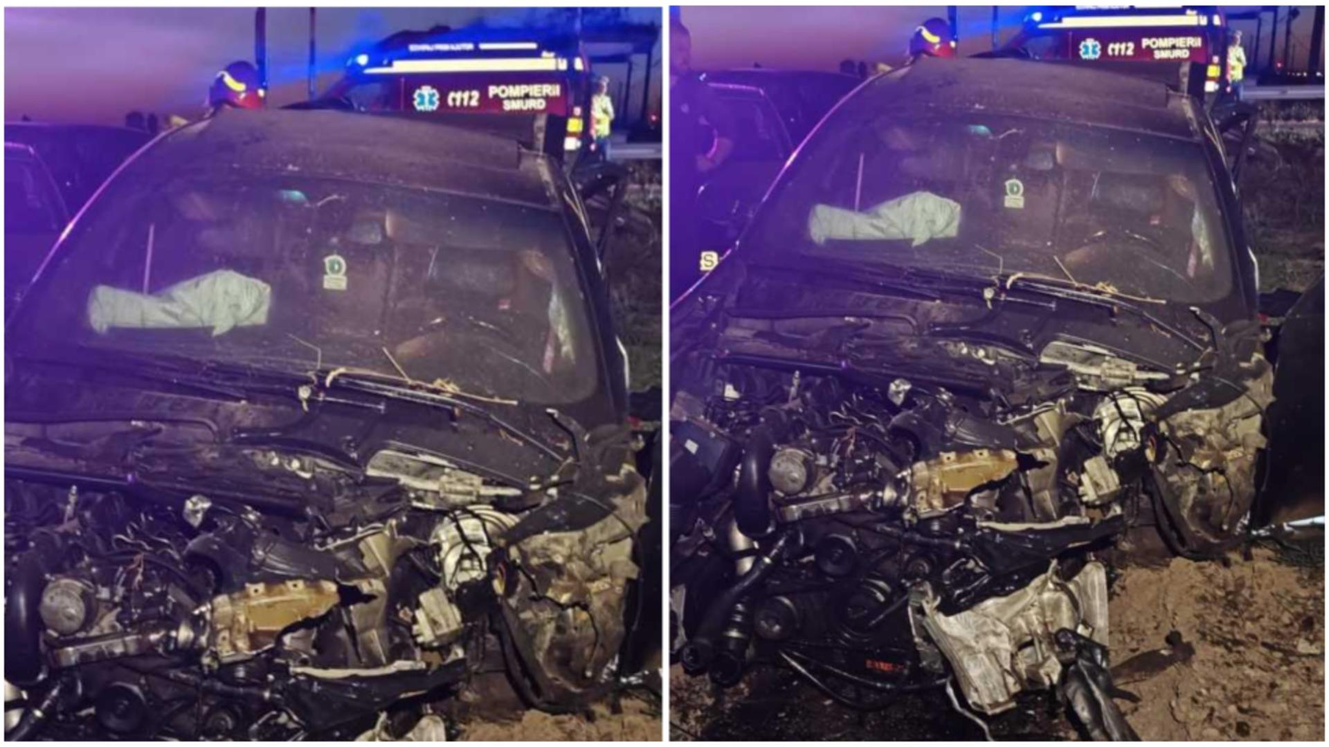 Accident grav în Neamț! FOTO: ISU Neamț