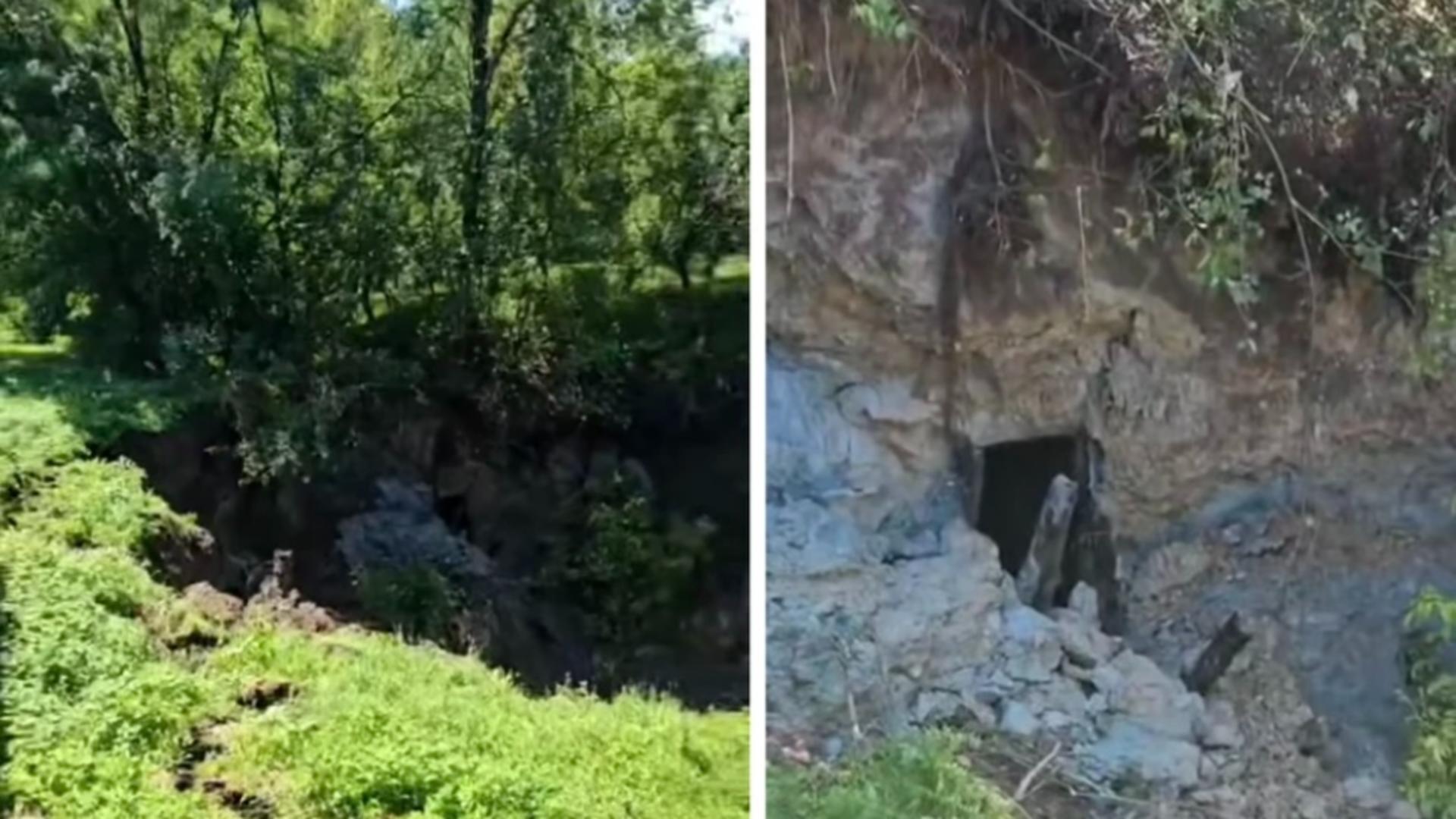 O fostă mină de sare din Maramureș s-a surpat - populația din zonă, evacuată de urgență