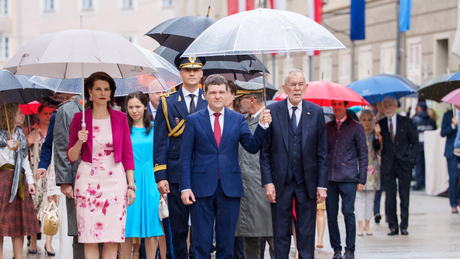 Nicușor Dan trage de timp în scandalul vizitei în Austria, în care a fost însoțit de partenera sa, Mirabela/ Administrația Prezidențială