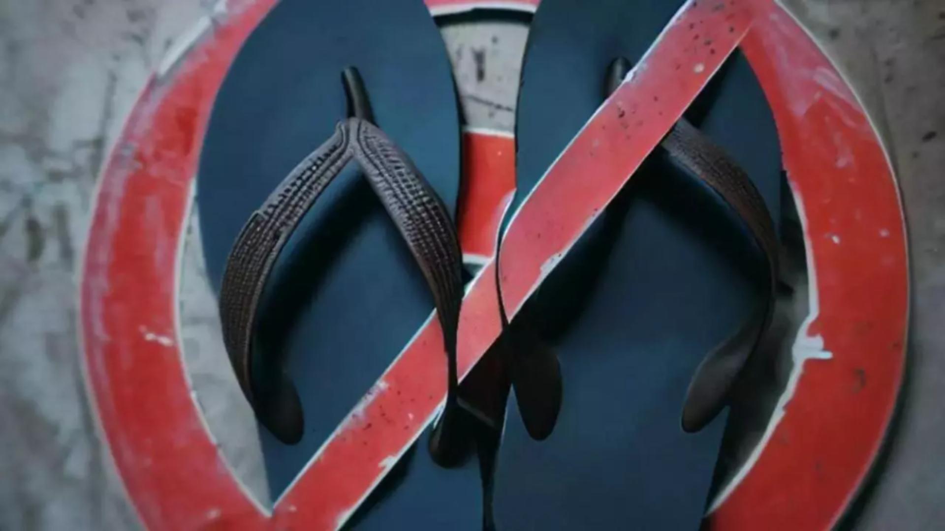 Pericolele ascunse în purtarea acestor papuci de plajă