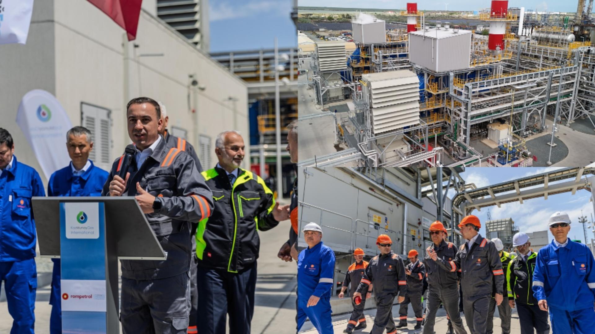 A pornit producția la centrala de cogenerare a rafinăriei Petromidia. FOTO: Facebook