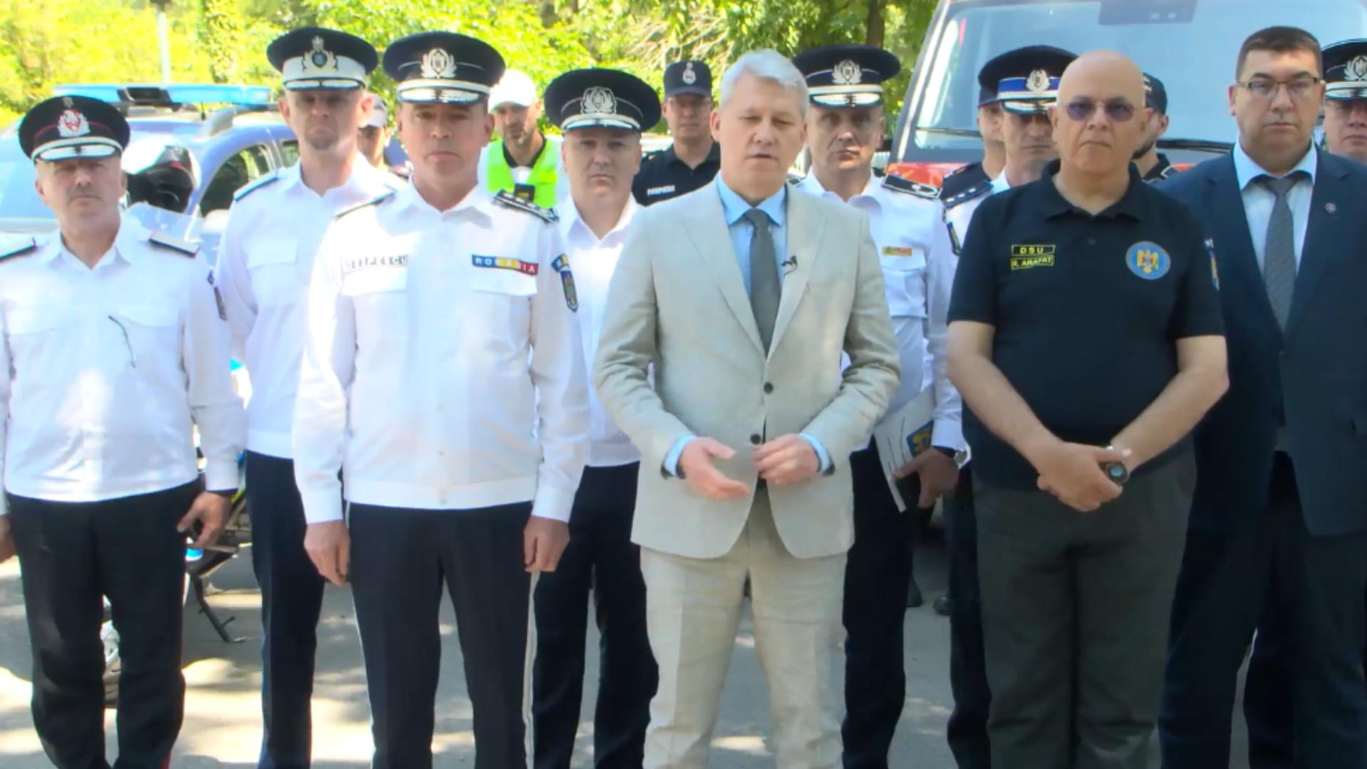 Peste 1000 de polițiști mobilizați non-stop pe litoral, pentru siguranța turiștilor