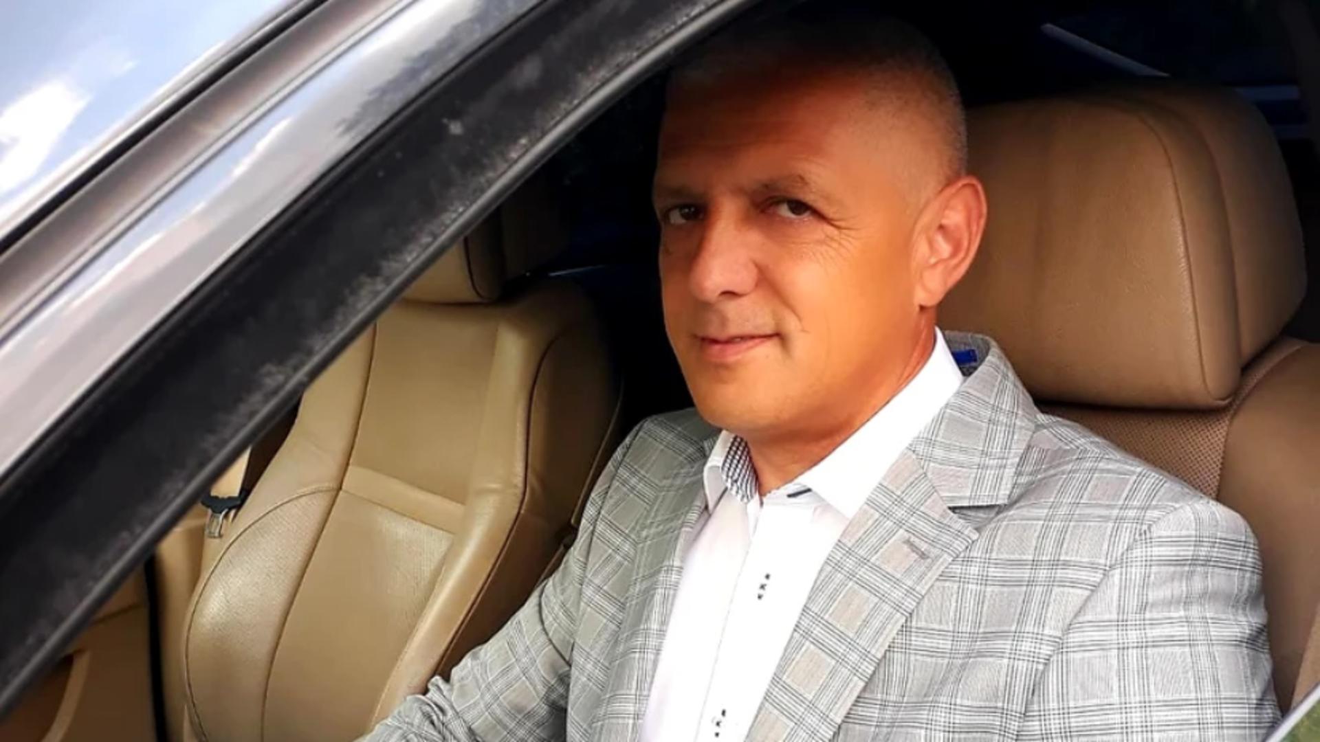 Mihai Georgescu, fostul primar al comunei Călinești din județul Argeș. Foto: Facebook