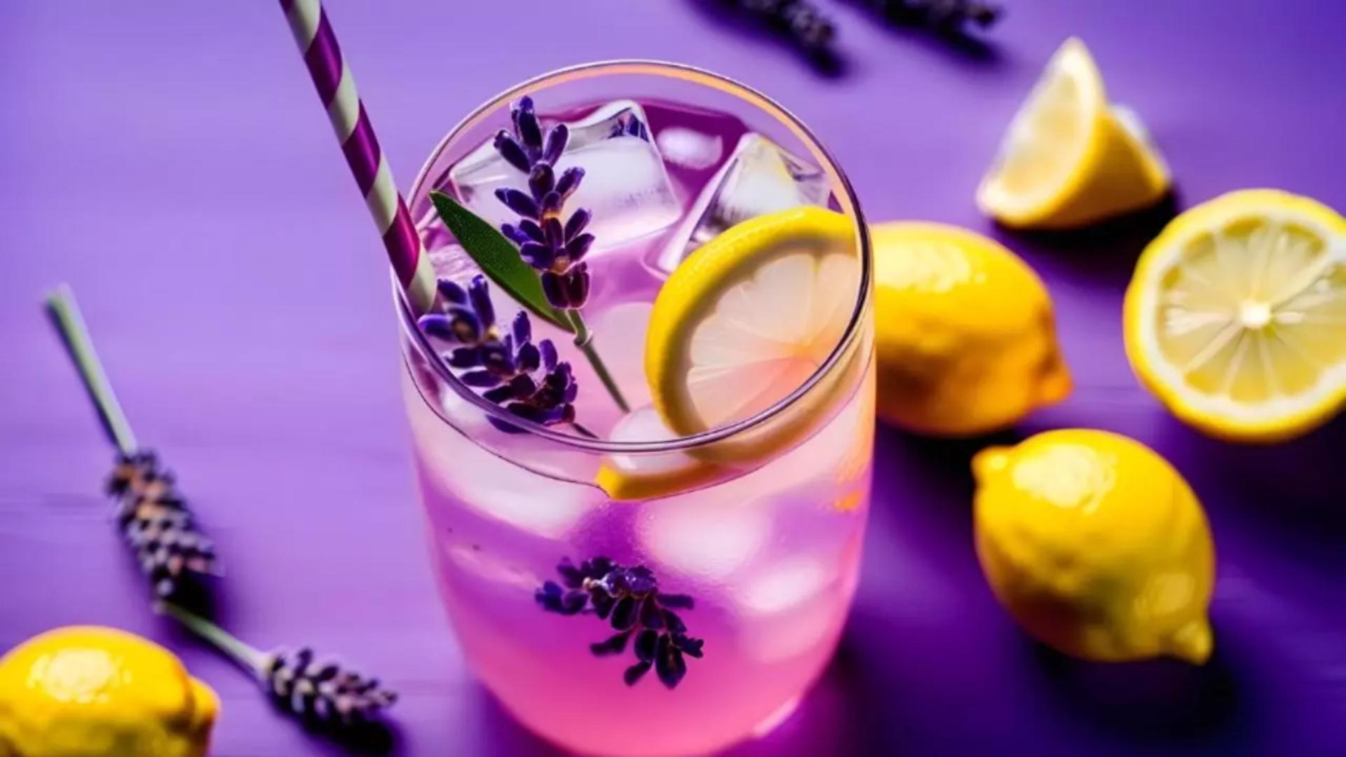 Limonada cu lavandă. Foto: Profimedia