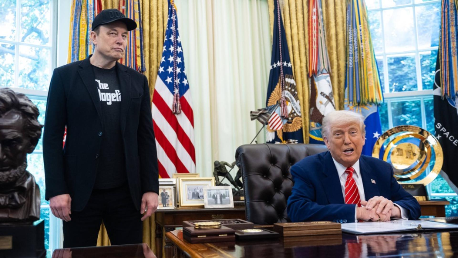 Donald Trump și Elon Musk. Foto: Profimedia