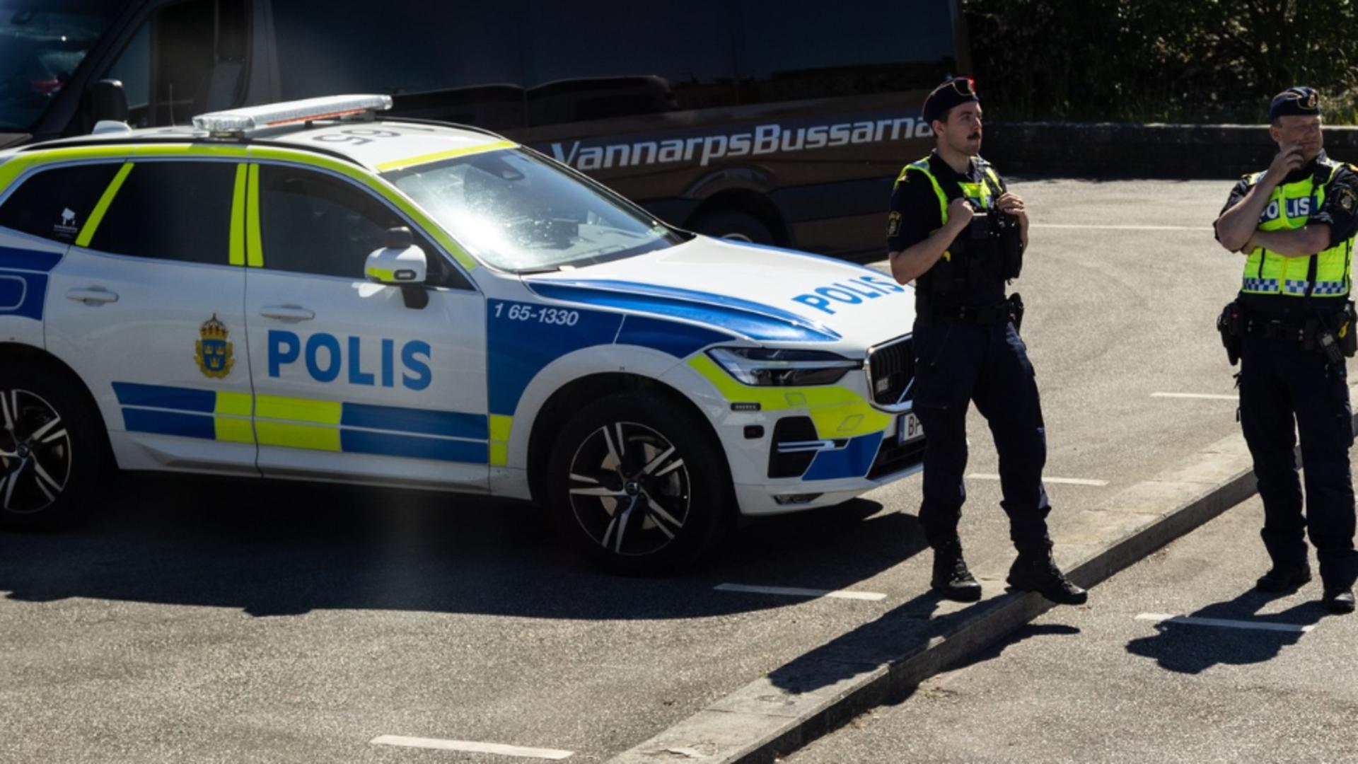 Poliția din Suedia. Foto: Profimedia