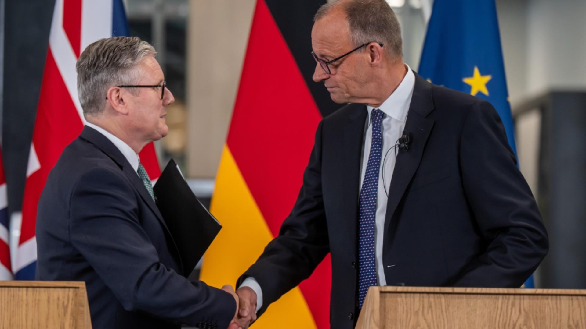 Marea Britanie și Germania au bătut palma. Foto: Profimedia