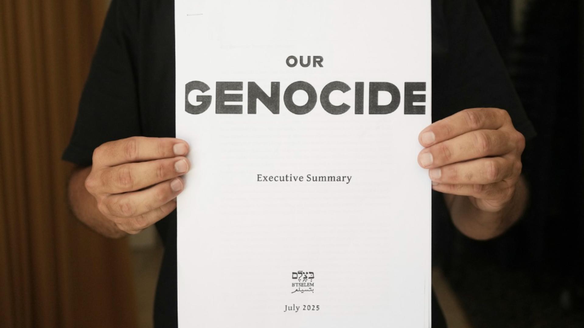 Raportul este intitulat sugestiv Genocidul comis de noi (Foto: Profimedia)