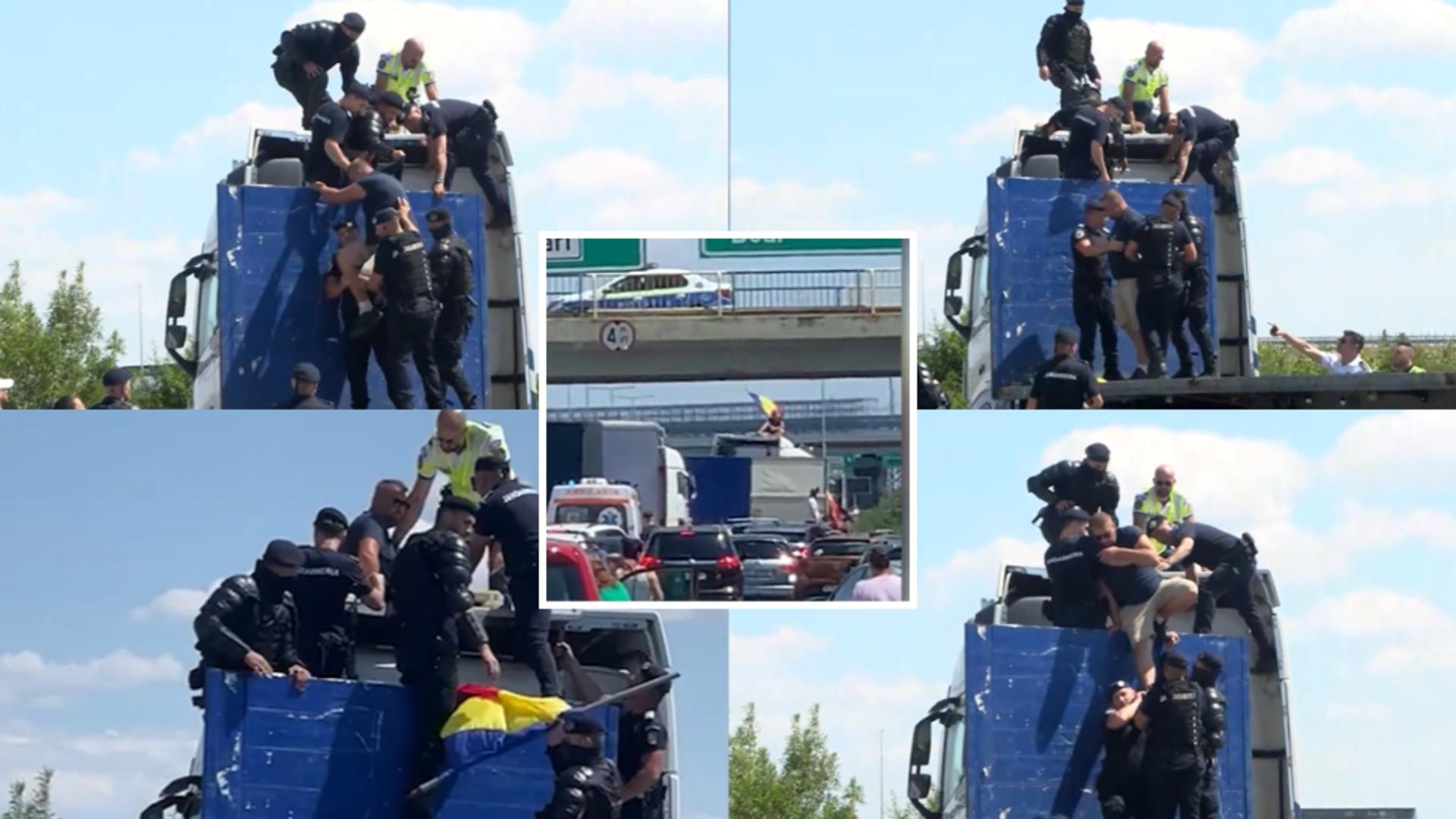 Șoferul suveranist stegar demască regimul terorii