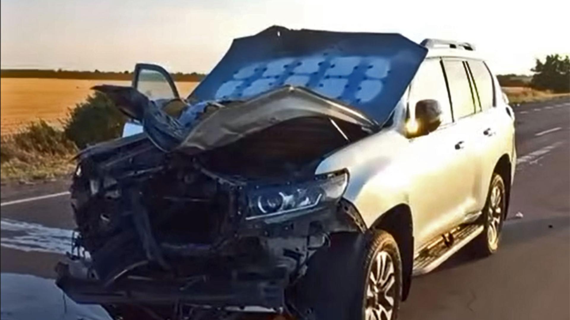 În mod miraculos, persoanele din vehicol au scăpat cu viață