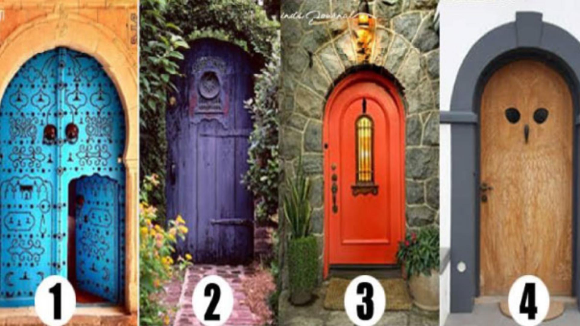Test de personalitate. Alege o ușă și află ce spune despre tine și viitorul tău apropiat