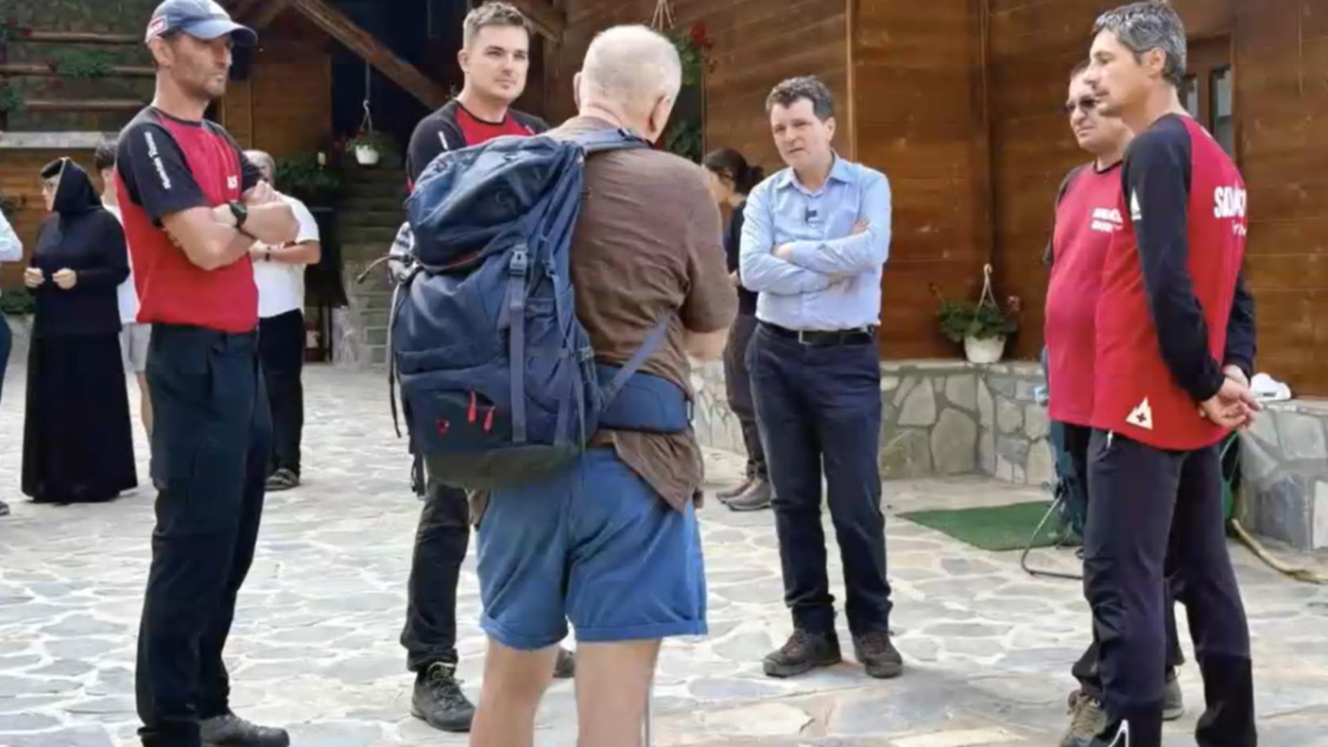 Nicușor Dan se plimă pe munți, în timp ce se decide soarta țării. Primele imagini după absența de la Ziua Marinei/ Captură video