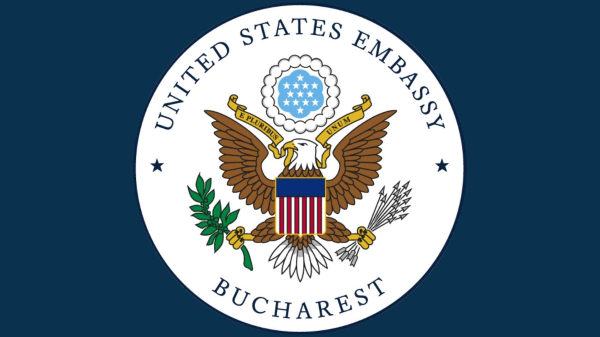 Ambasada SUA în România. Foto: Facebook